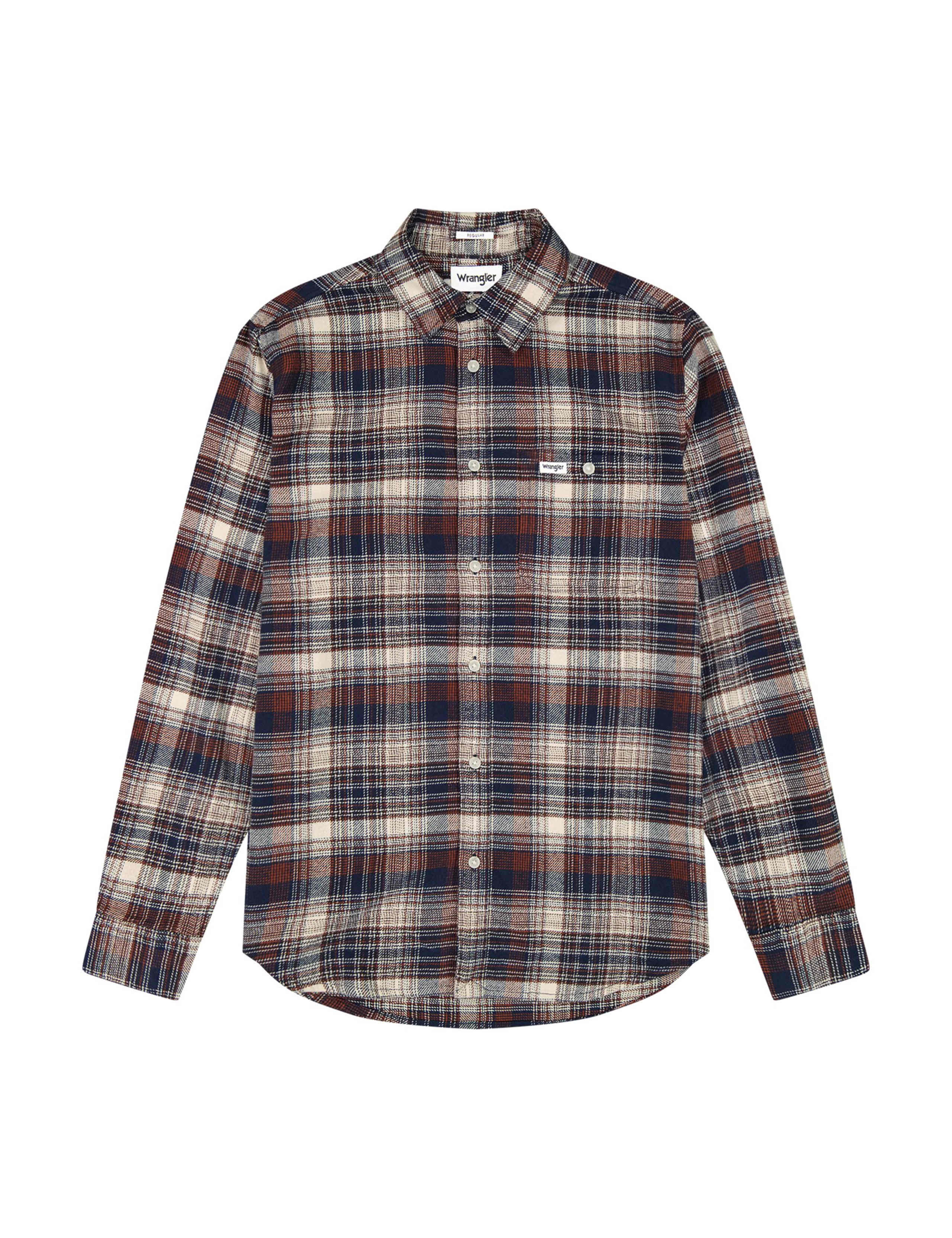 Pure Cotton Checked Flannel Shirt 2 of 6