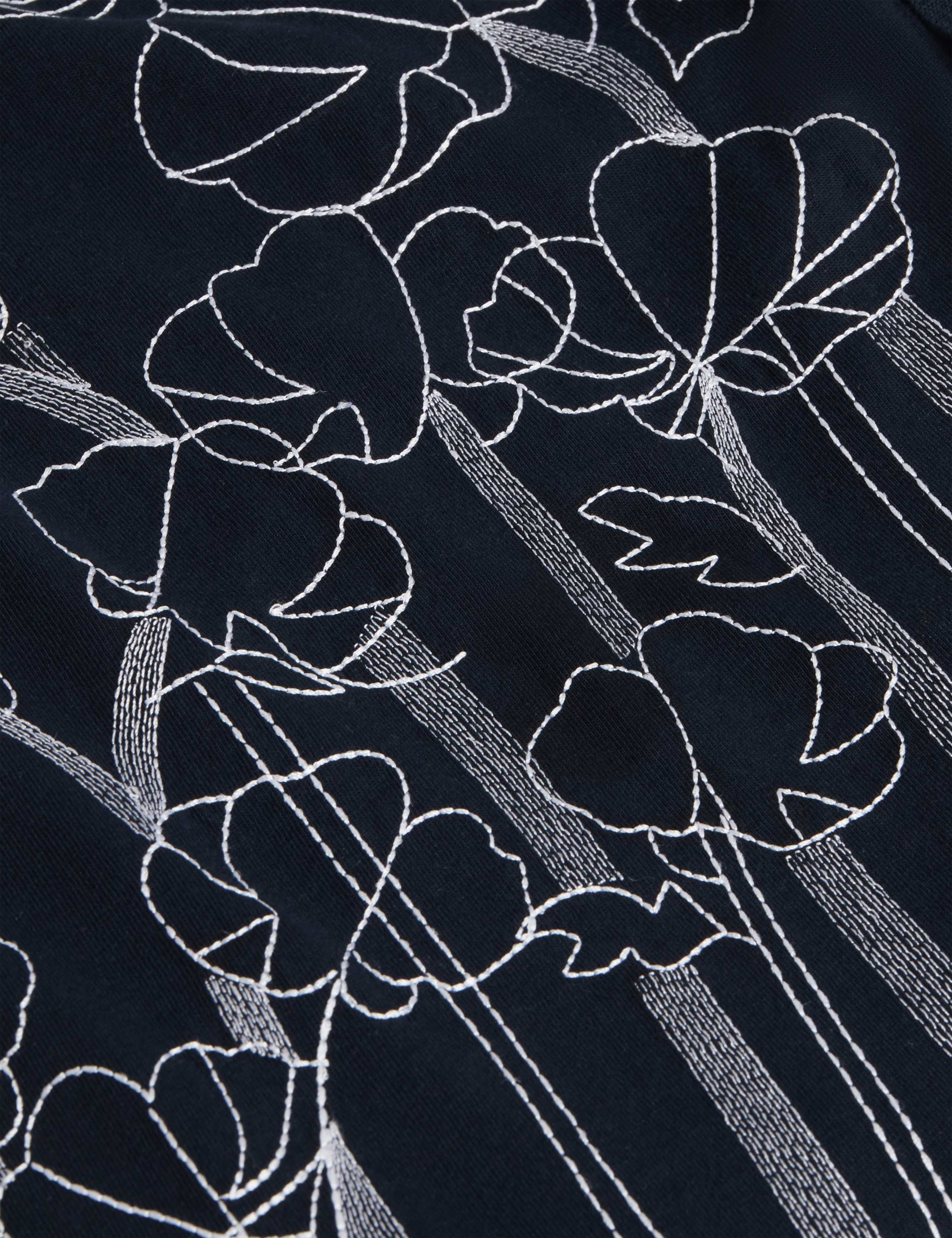 Pure Cotton Embroidered Short Sleeve Shirt 6 of 6