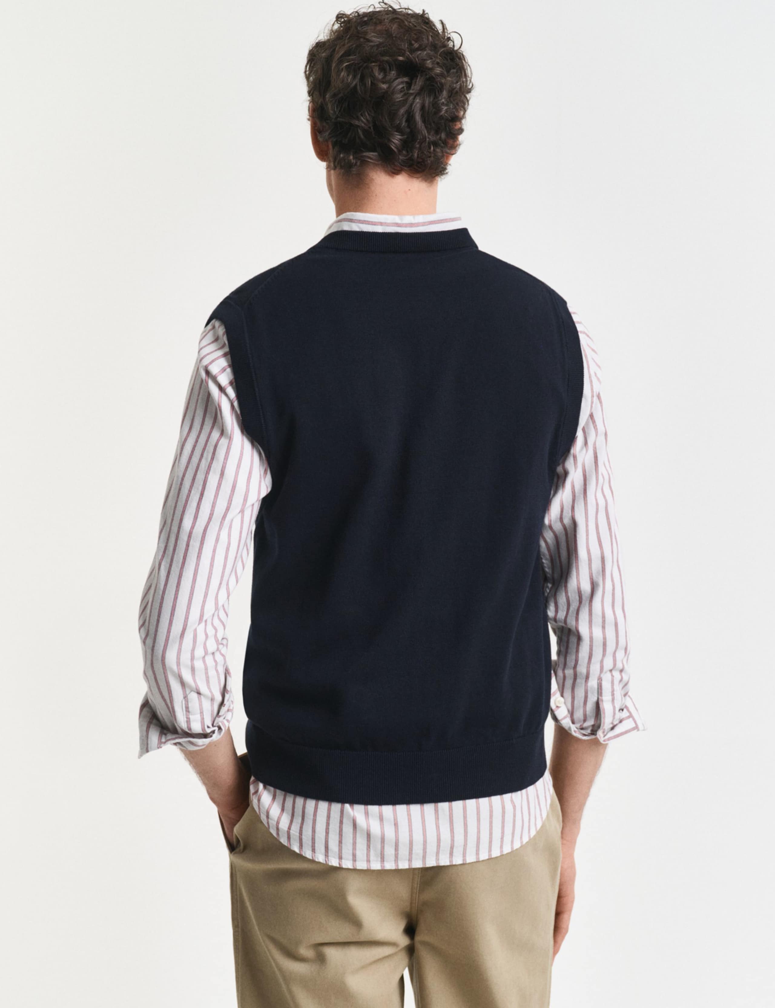 Pure Cotton Knitted Vest 3 of 5