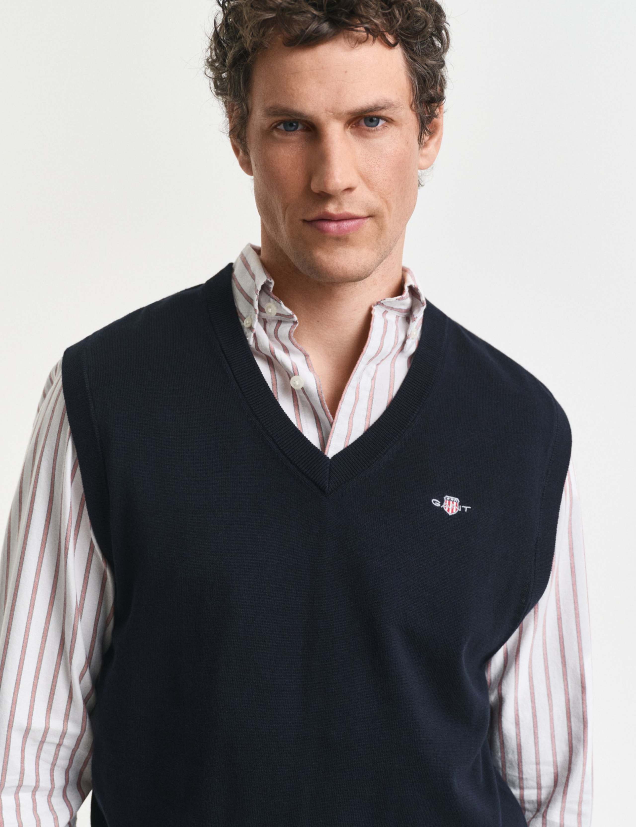 Pure Cotton Knitted Vest 4 of 5