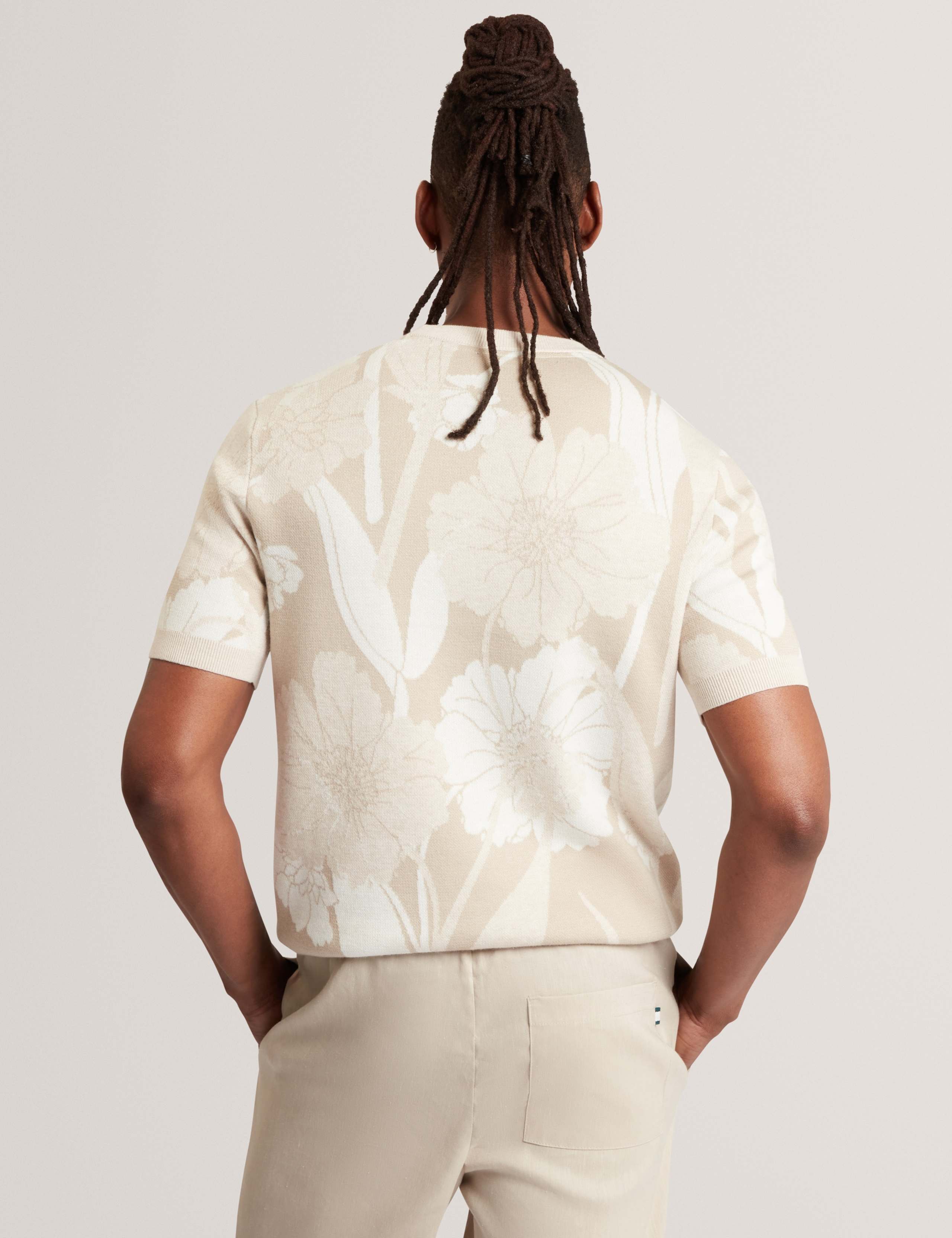 Floral Jacquard T-Shirt 4 of 6
