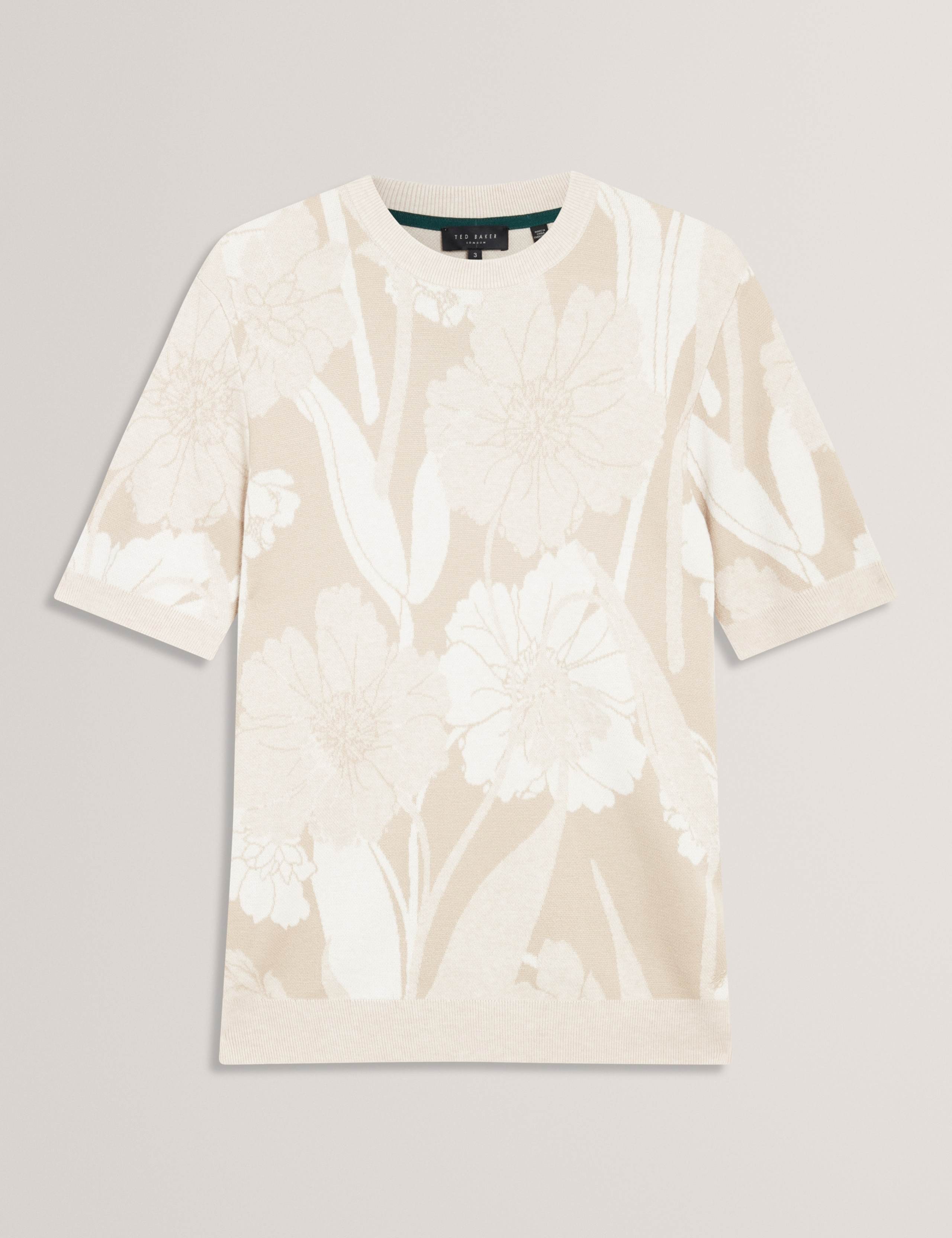 Floral Jacquard T-Shirt 2 of 6