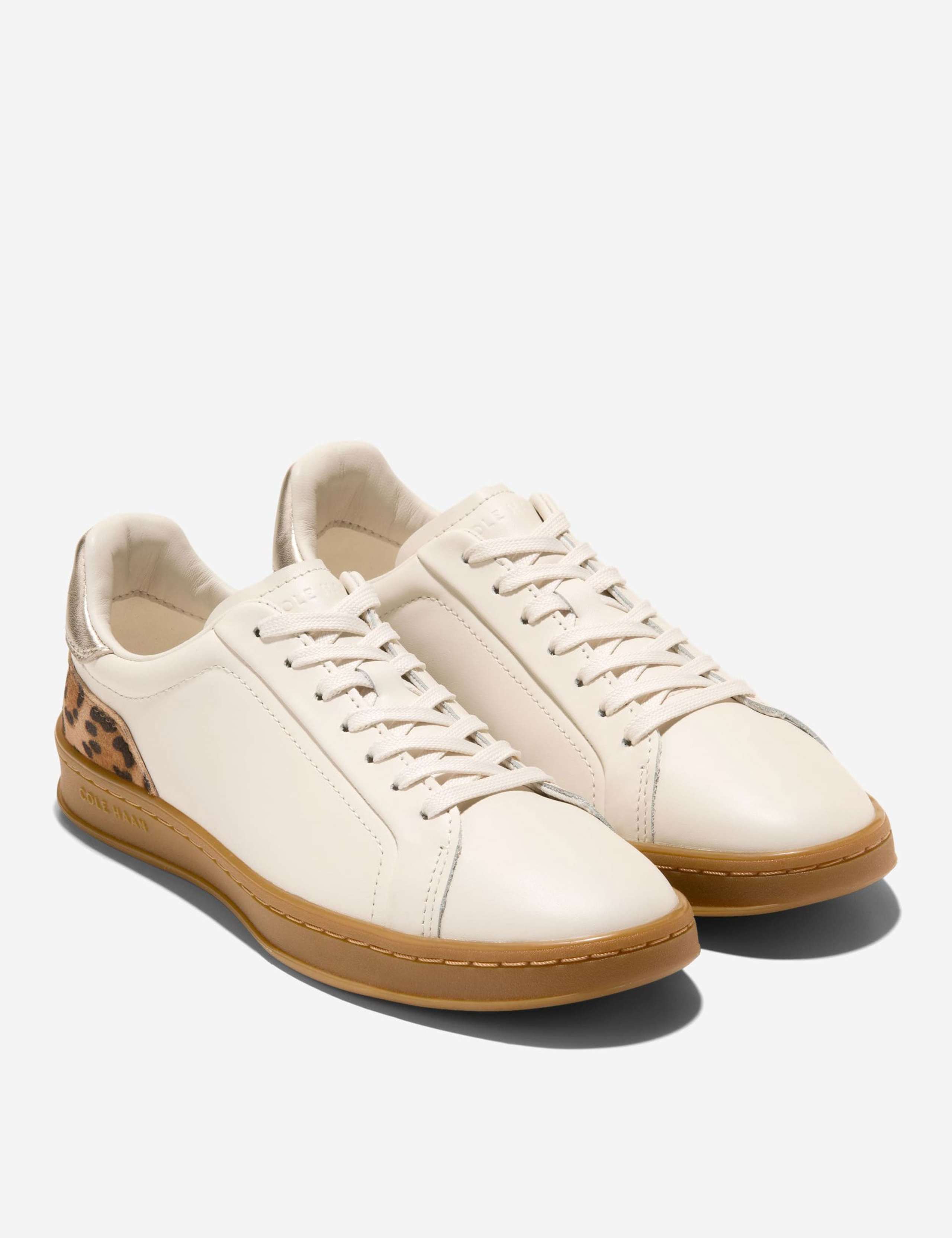 GrandPrø Breakaway Leather Animal Print Trainers 3 of 6
