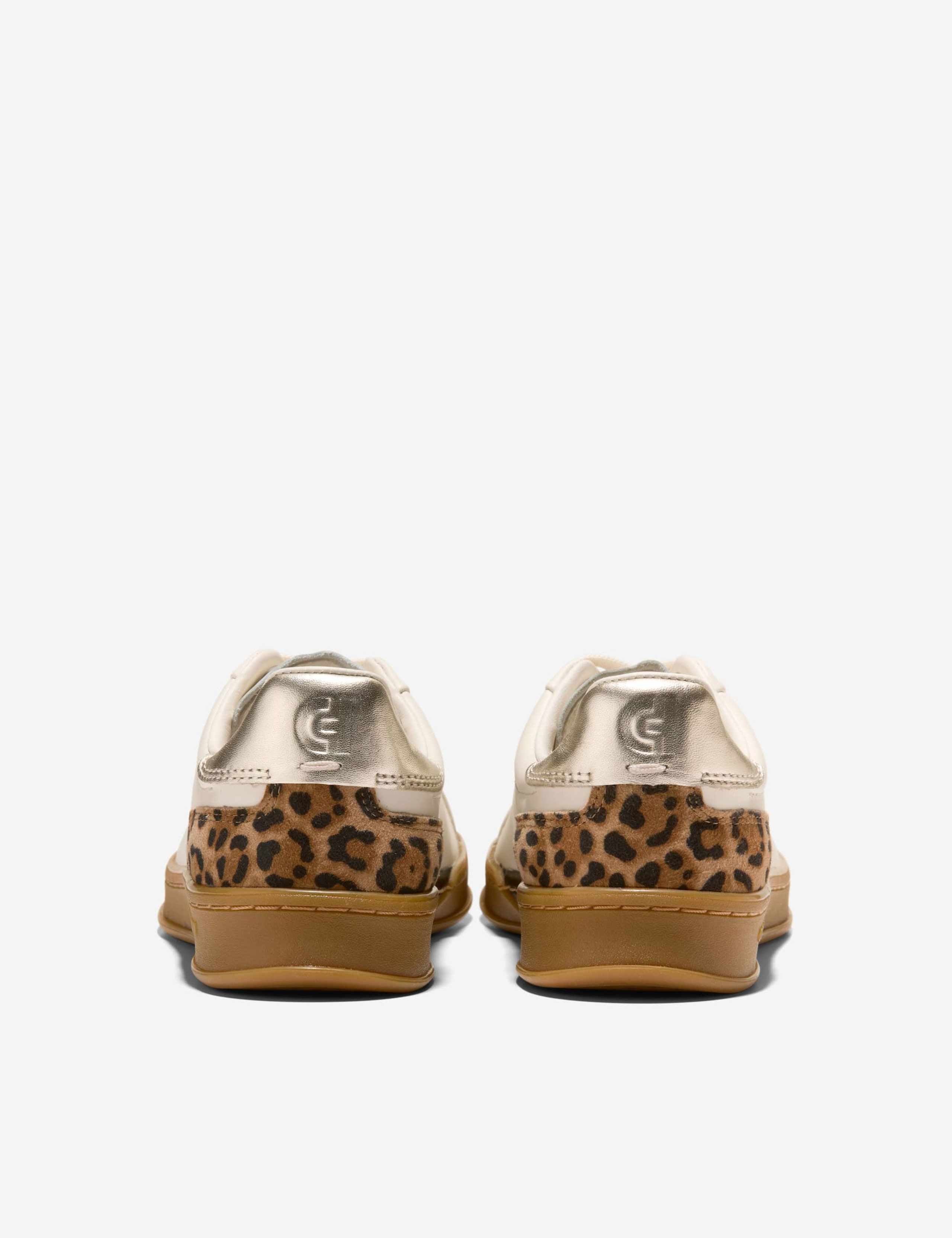 GrandPrø Breakaway Leather Animal Print Trainers 4 of 6