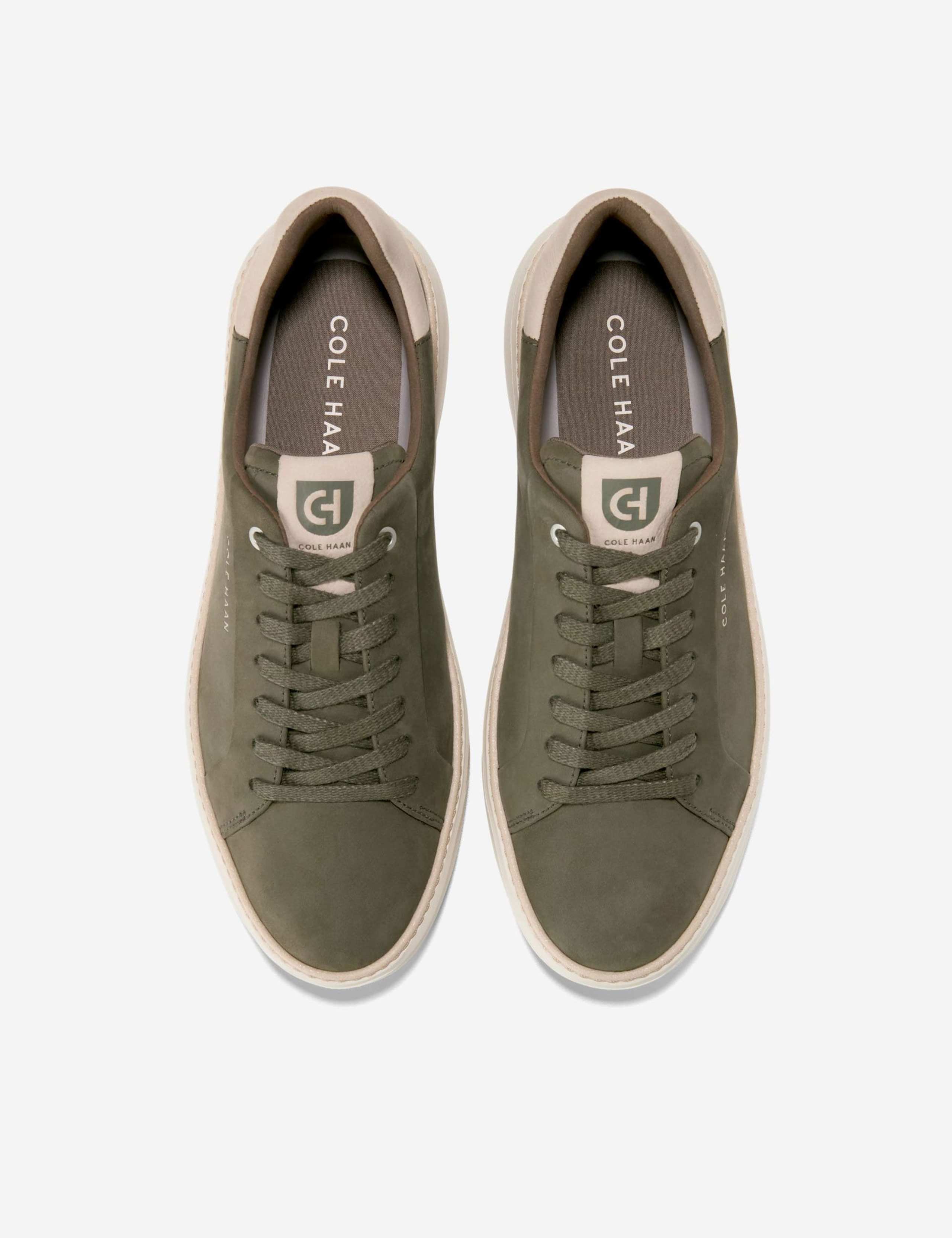 GrandPrø Topspin Wide Fit Leather Trainers 2 of 6