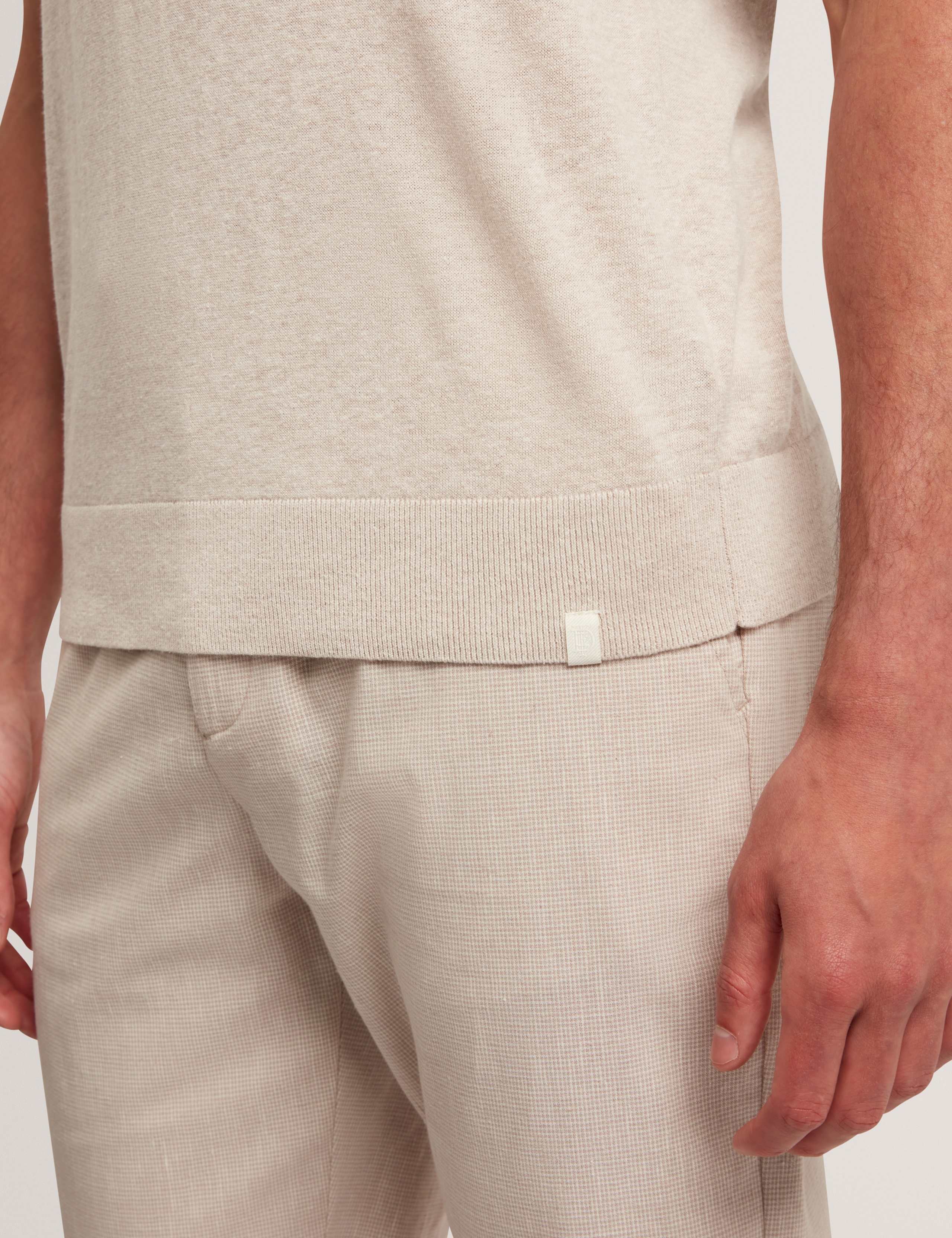 Linen Cotton Blend T-Shirt 6 of 7