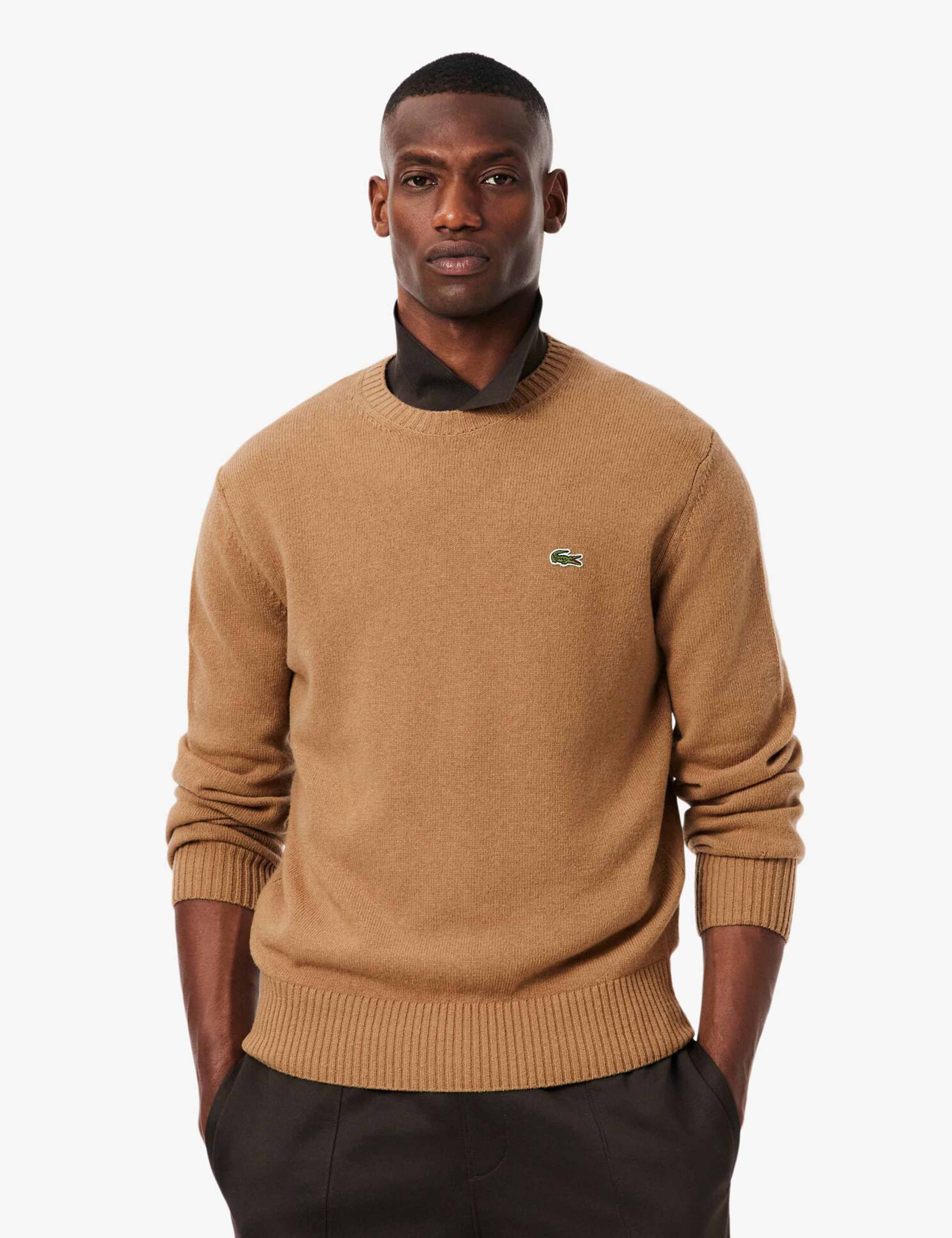 Pure Wool Crew Neck Jumper 1 of 4