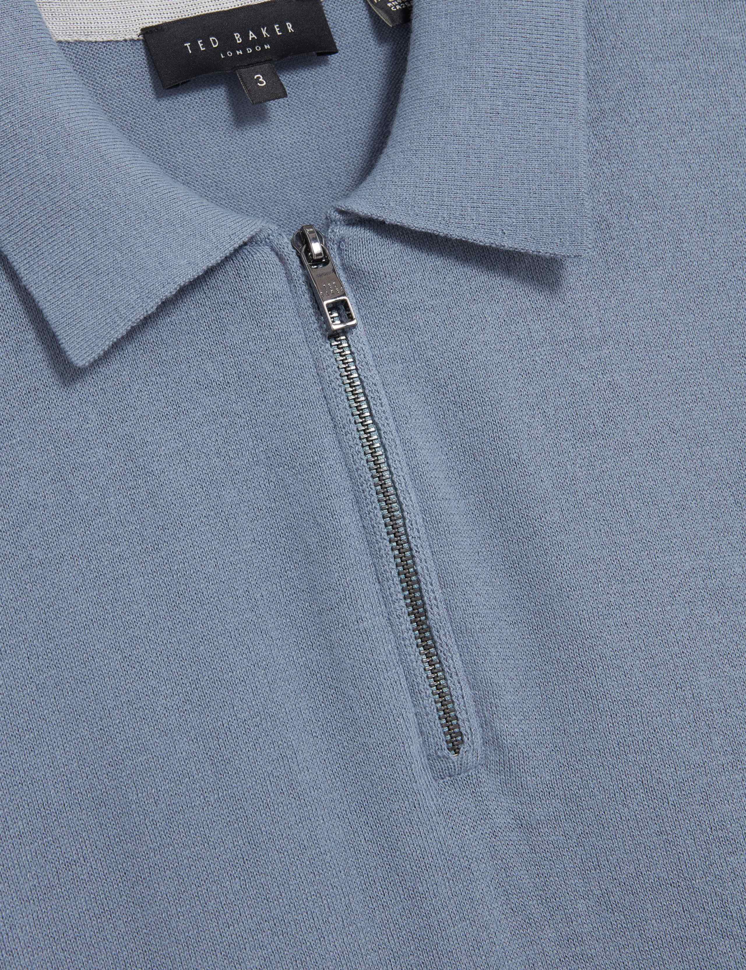 Givrans Lyocell Blend Knitted Polo Shirt 3 of 7