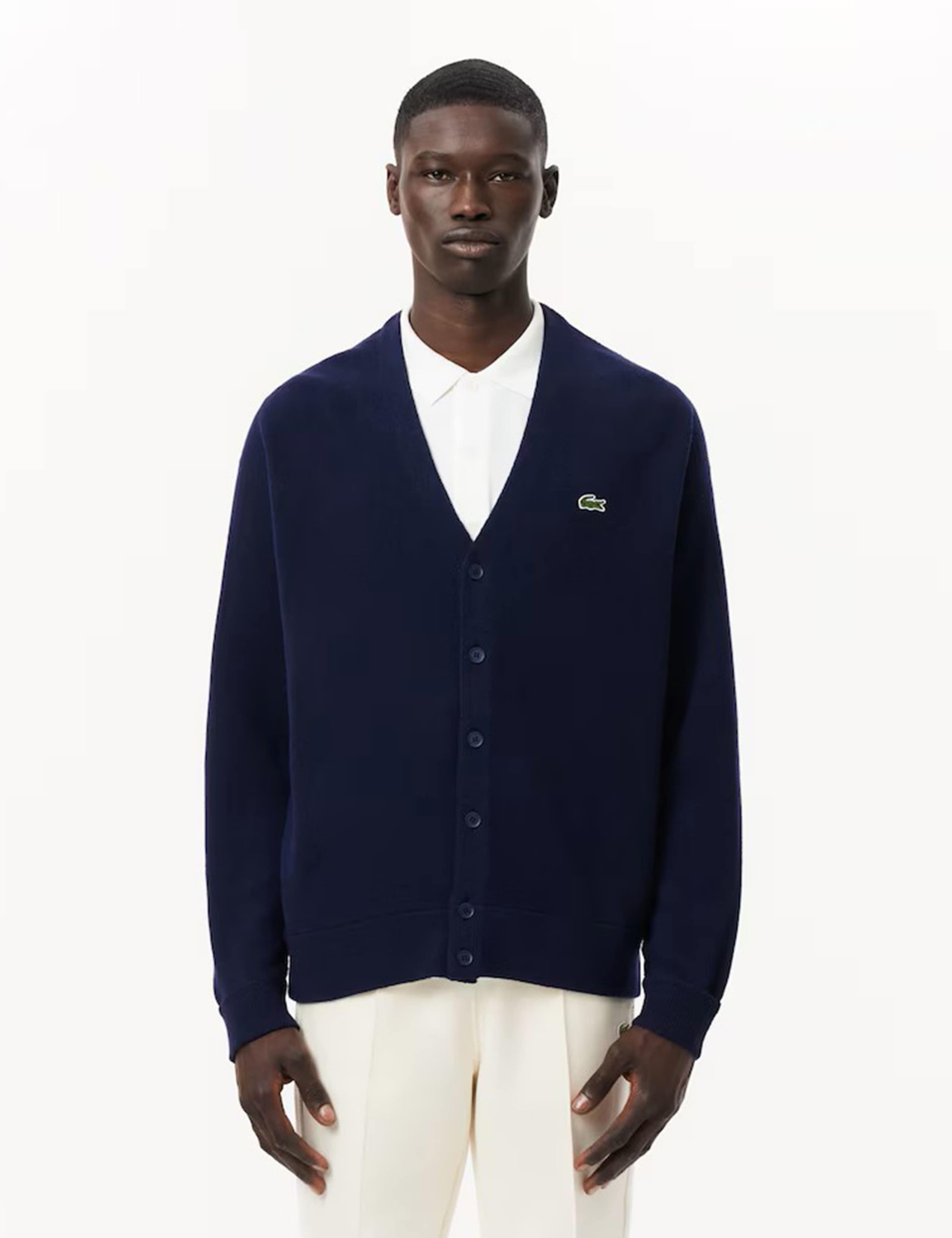 Pure Wool V-Neck Cardigan 1 of 5