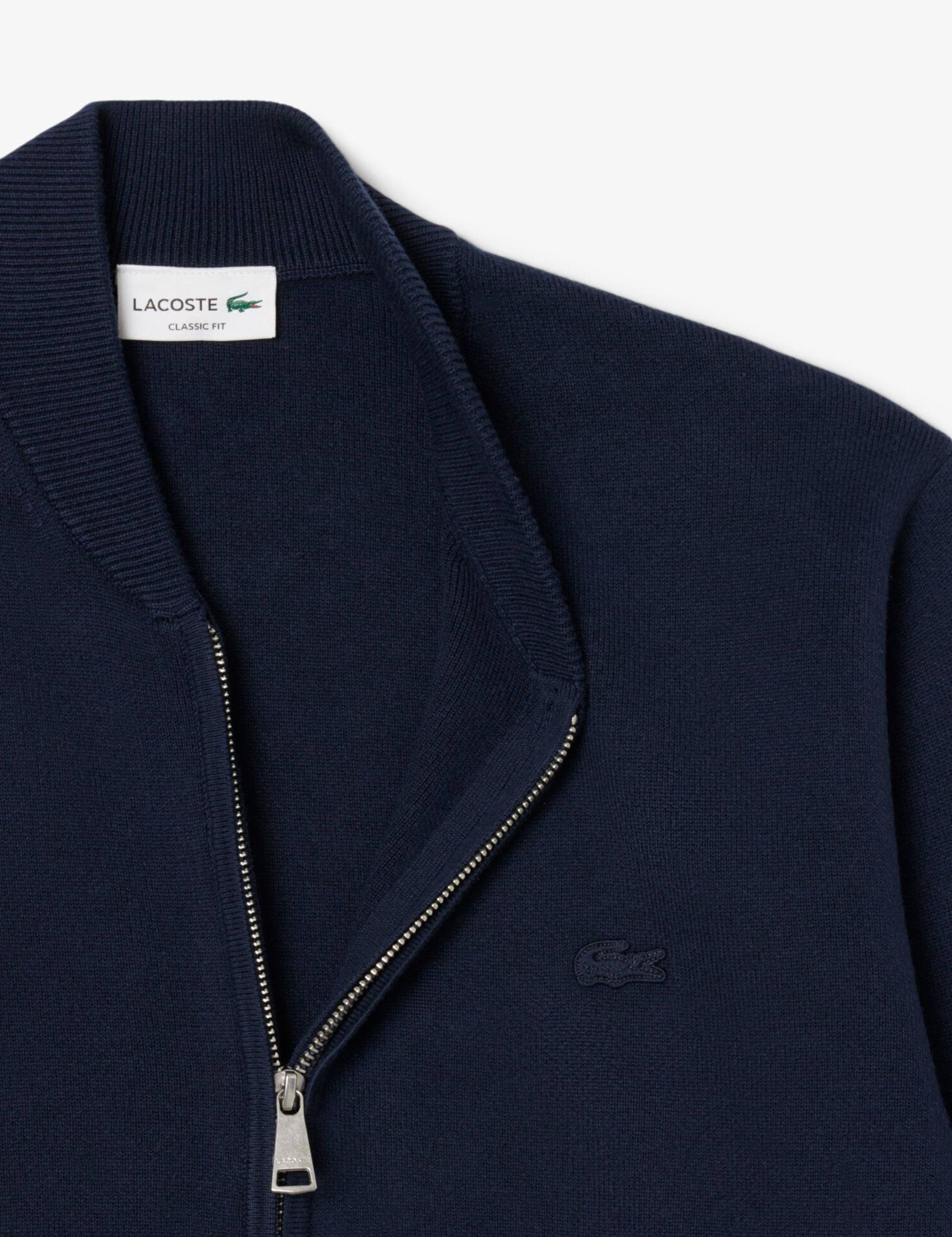 Pure Wool Zip Through Cardigan 5 of 6