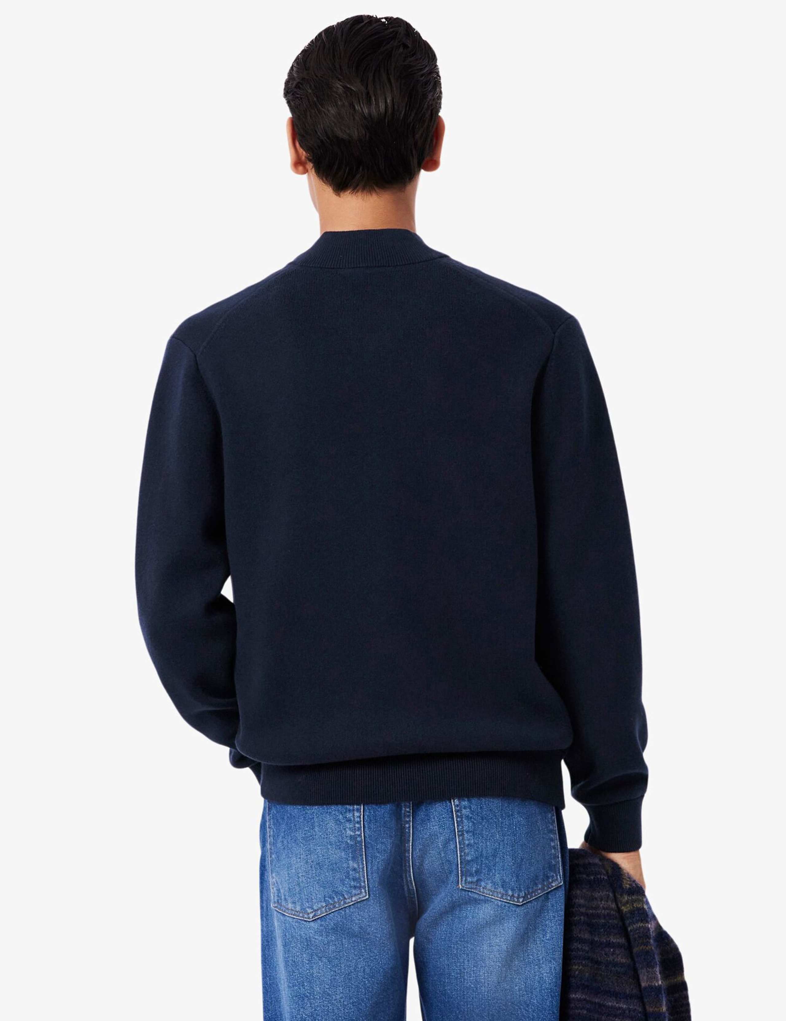 Pure Wool Zip Through Cardigan 6 of 6