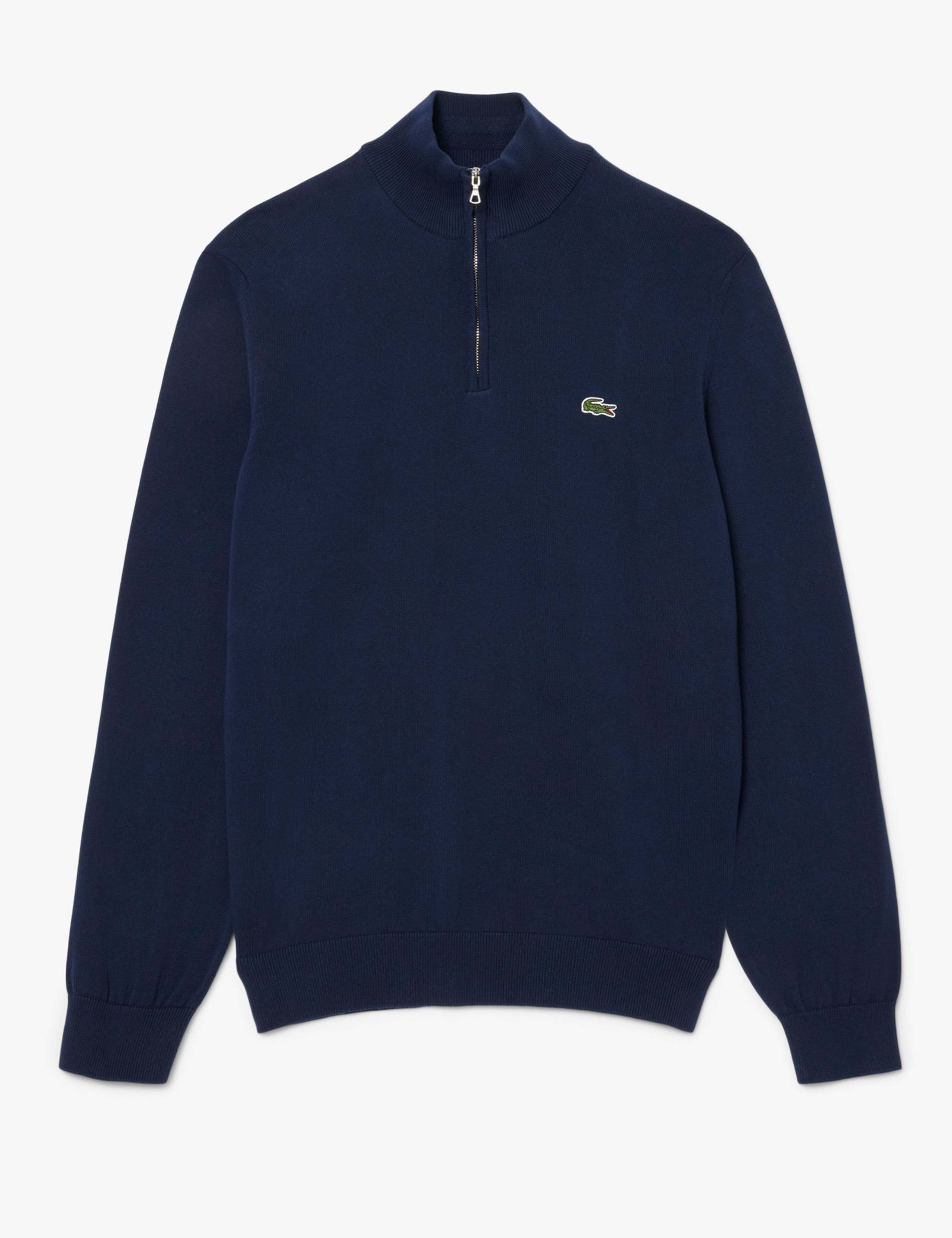 Pure Cotton Half Zip Jumper 2 of 5