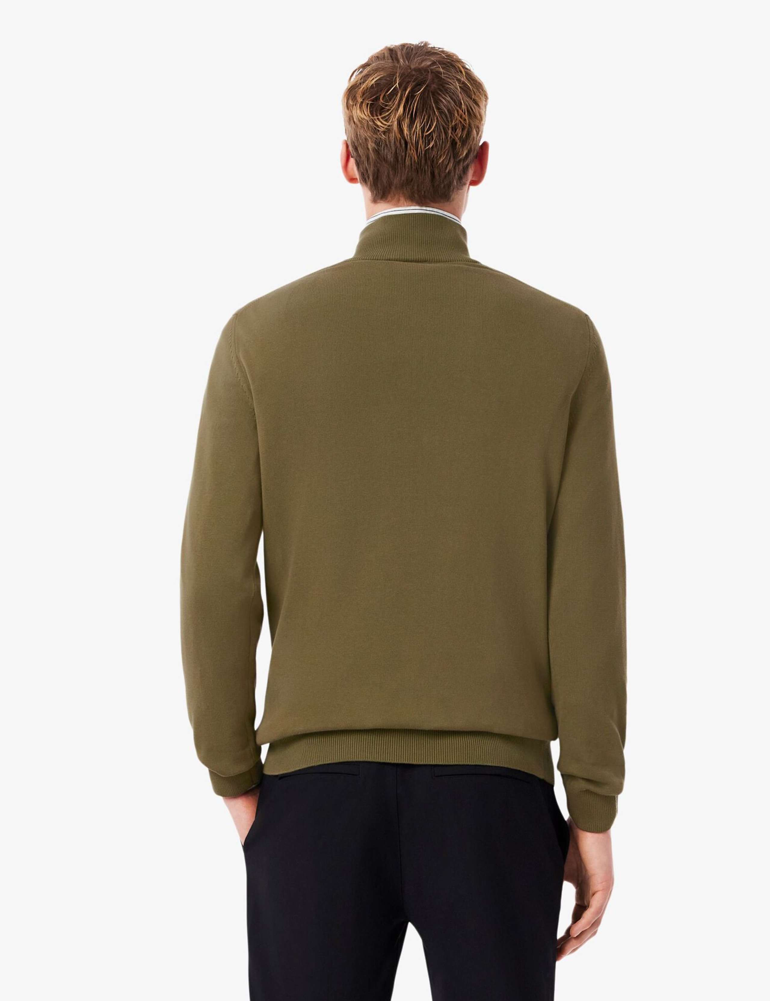 Pure Cotton Half Zip Jumper 5 of 7