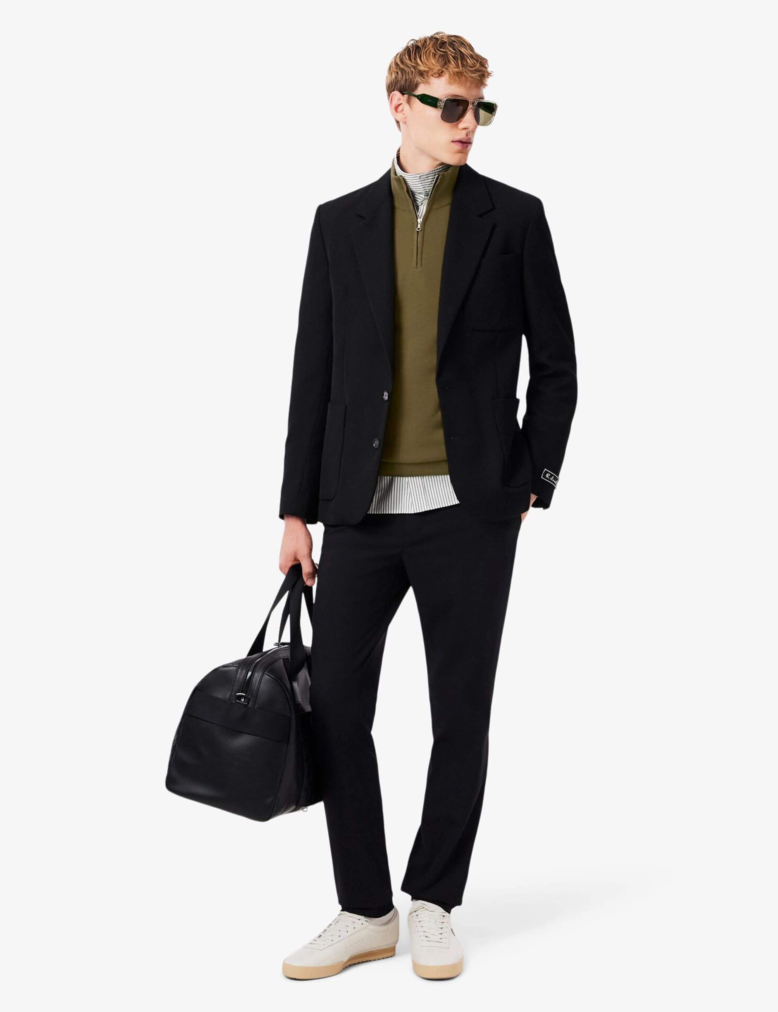 Pure Cotton Half Zip Jumper 7 of 7