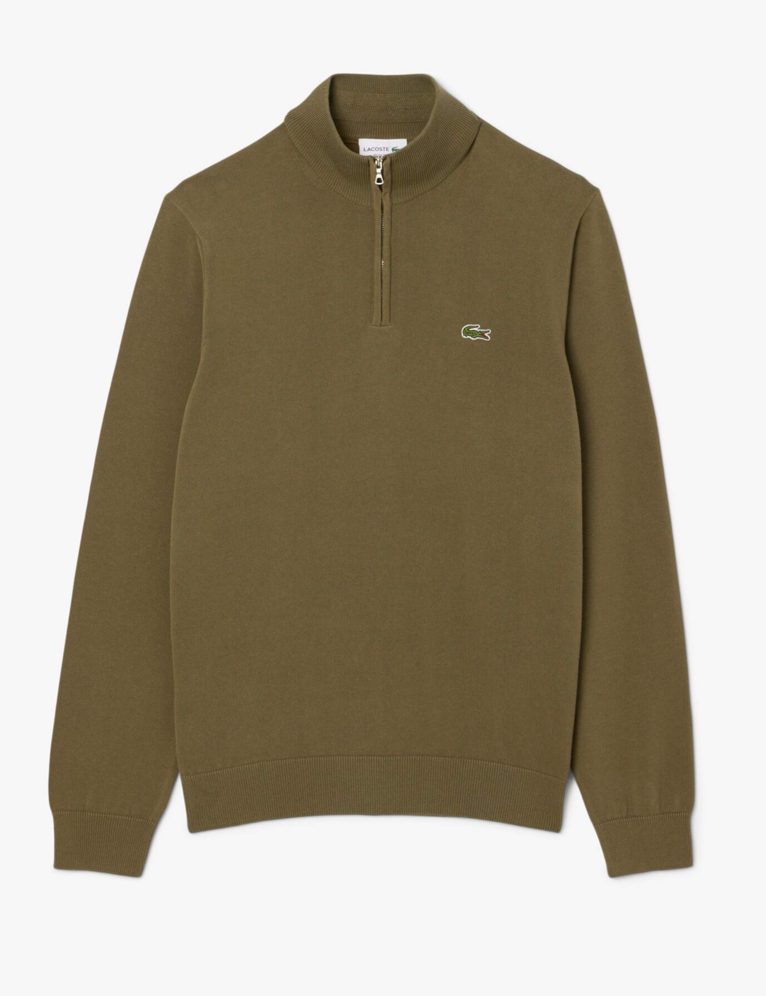 Pure Cotton Half Zip Jumper 2 of 7