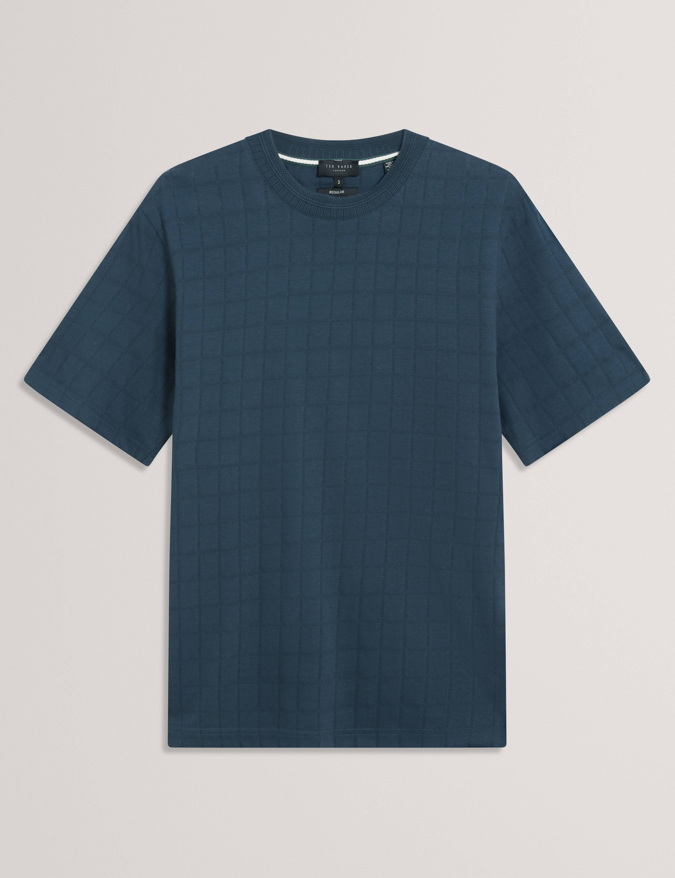Pure Cotton Jacquard T-Shirt 2 of 6