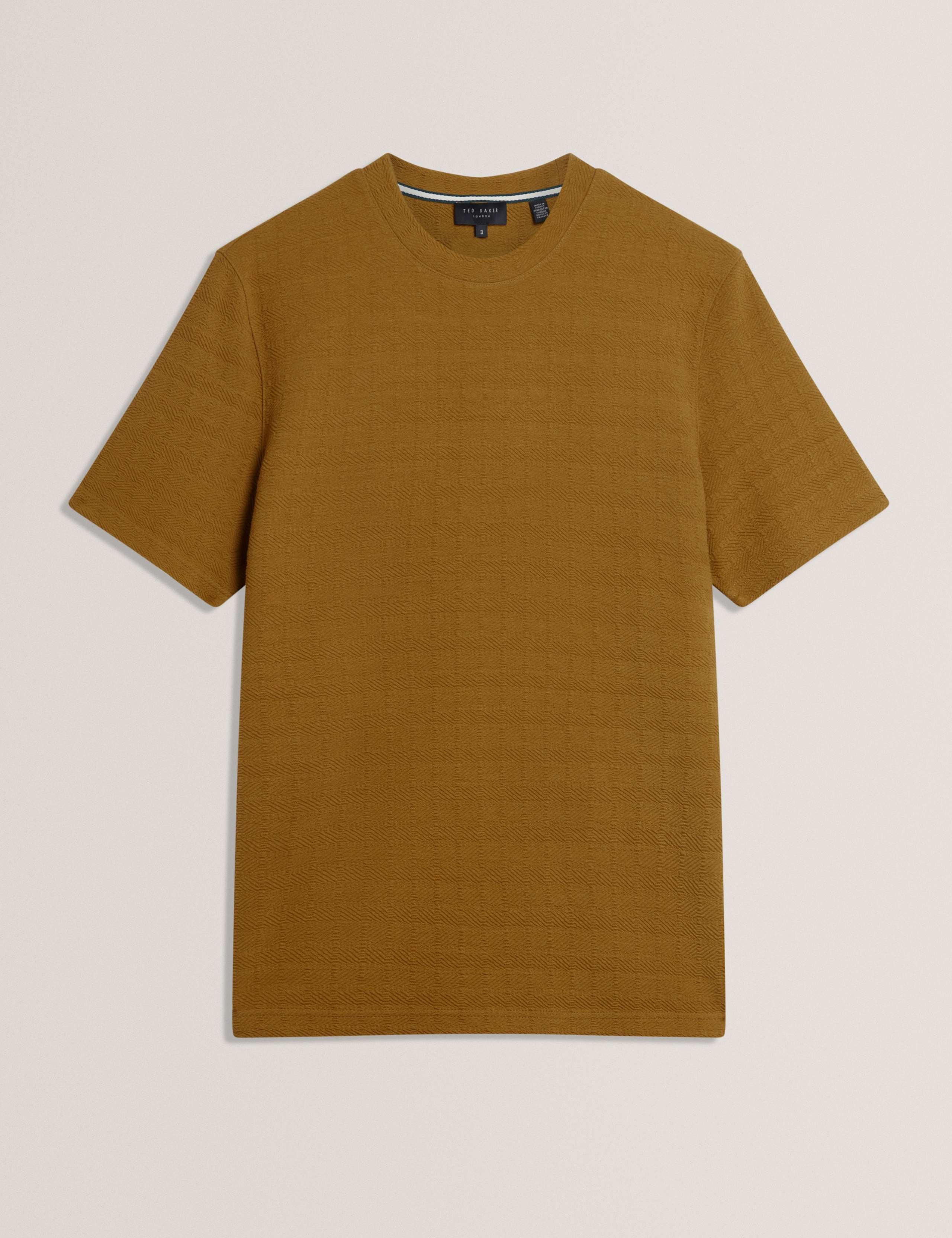 Textured Crew Neck T-Shirt 2 of 6