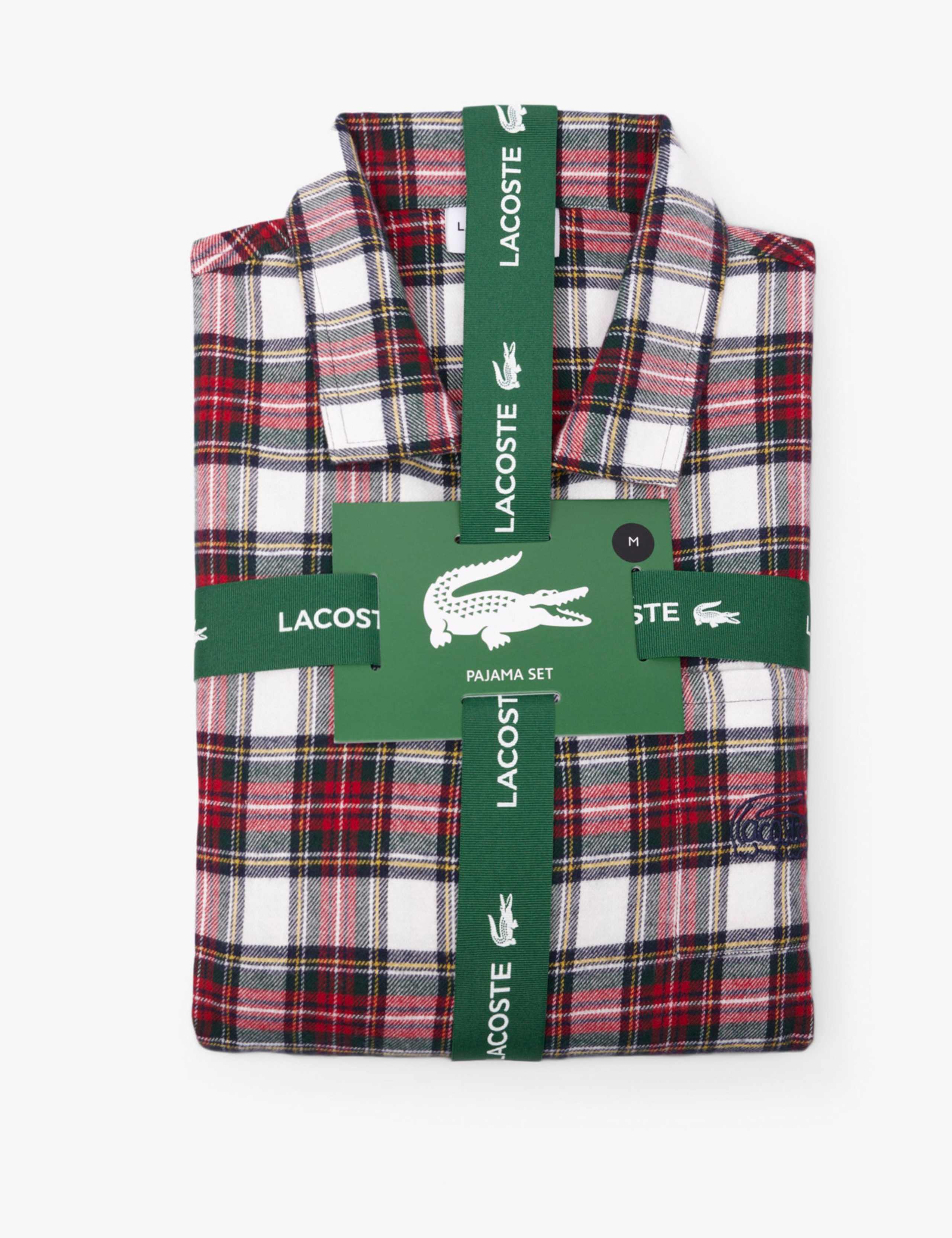 Pure Cotton Checked Pyjama Set 5 of 8