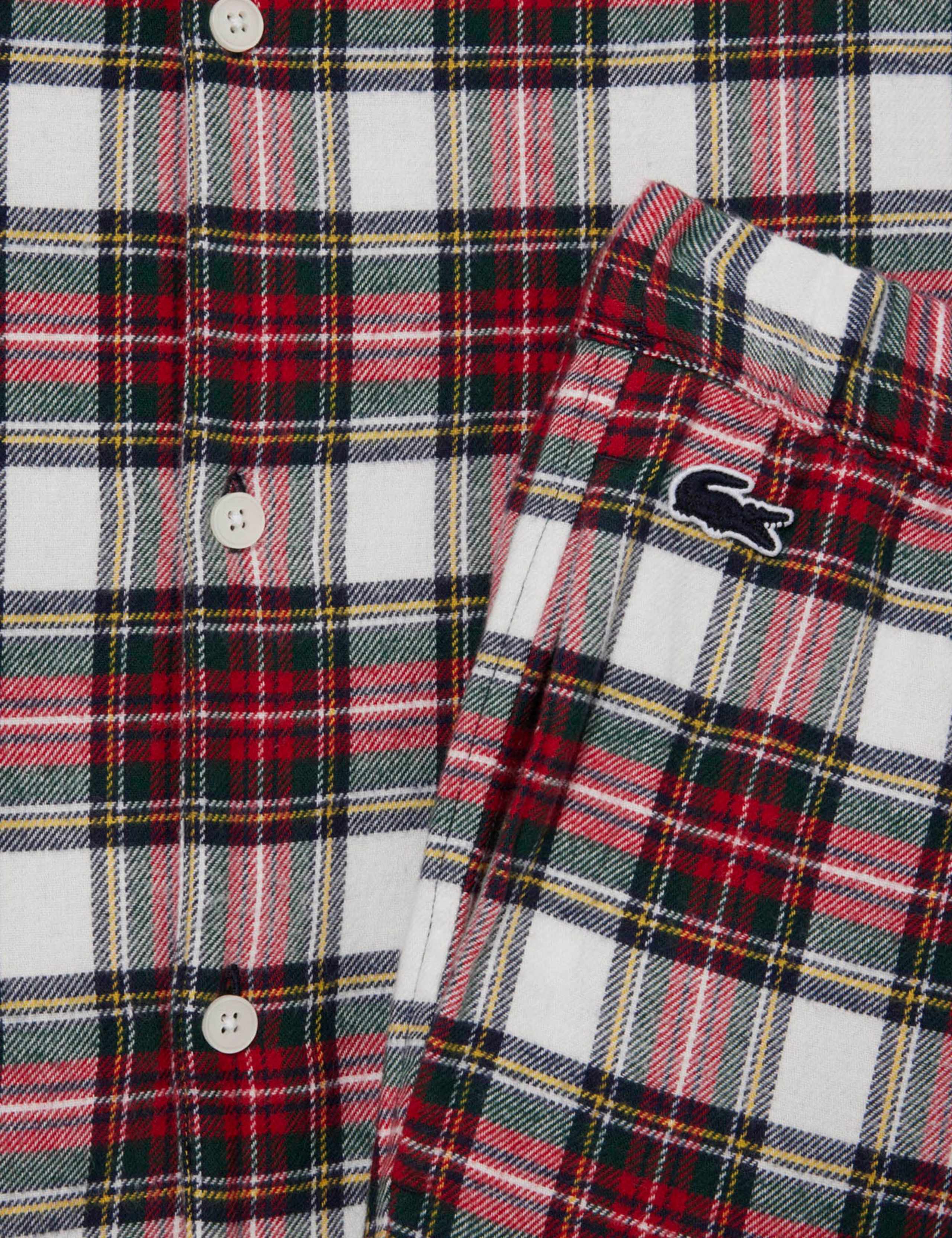 Pure Cotton Checked Pyjama Set 7 of 8