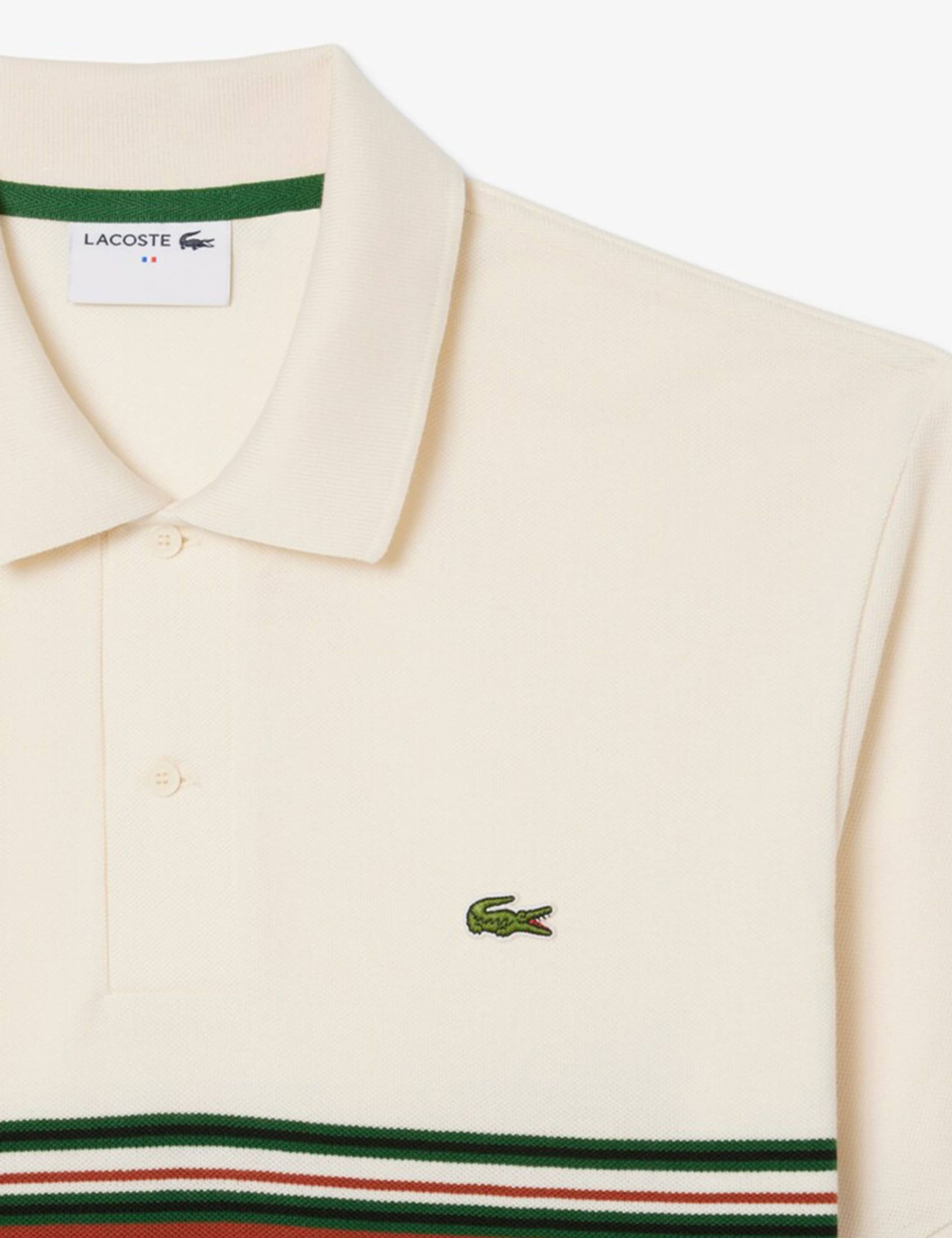 Pure Cotton Striped Polo Shirt 3 of 4