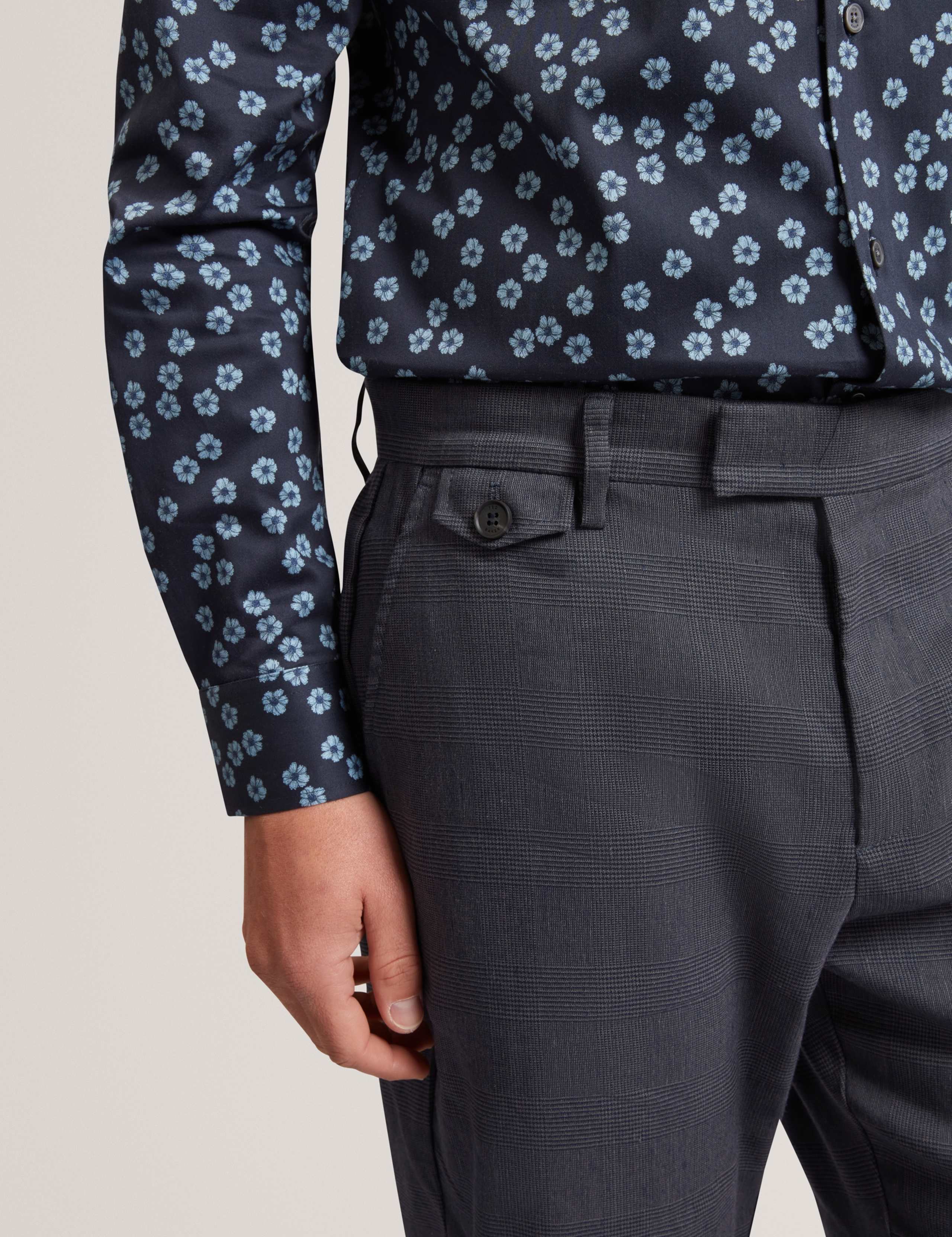 Regular Fit Linen Rich Trousers 4 of 6