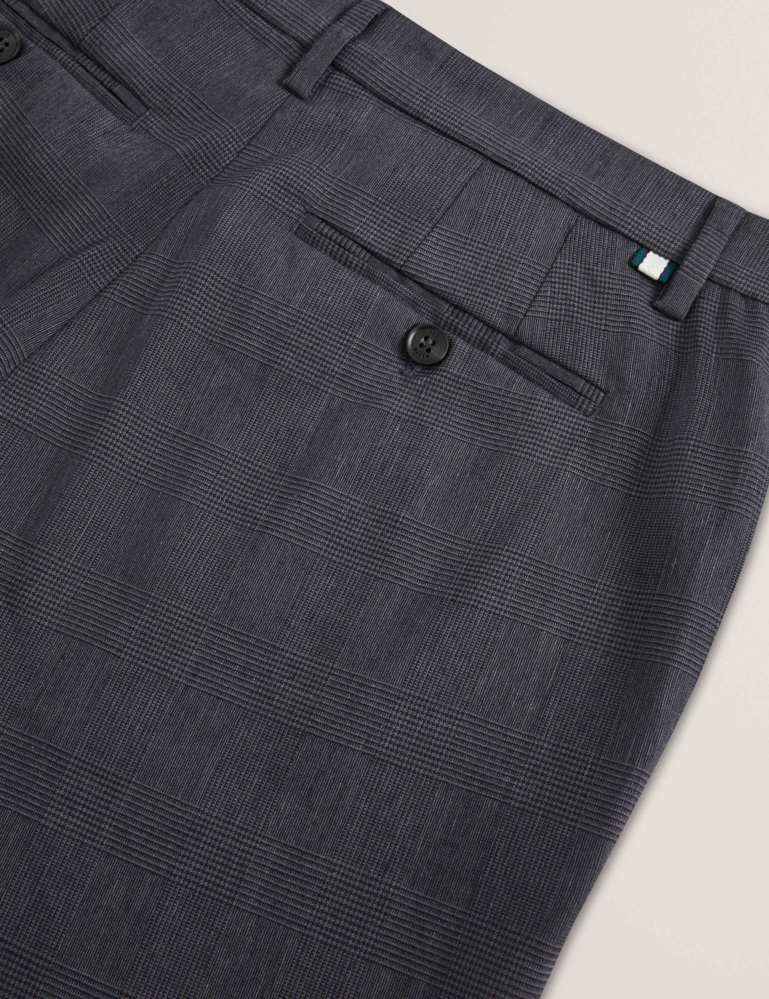 Regular Fit Linen Rich Trousers 6 of 6