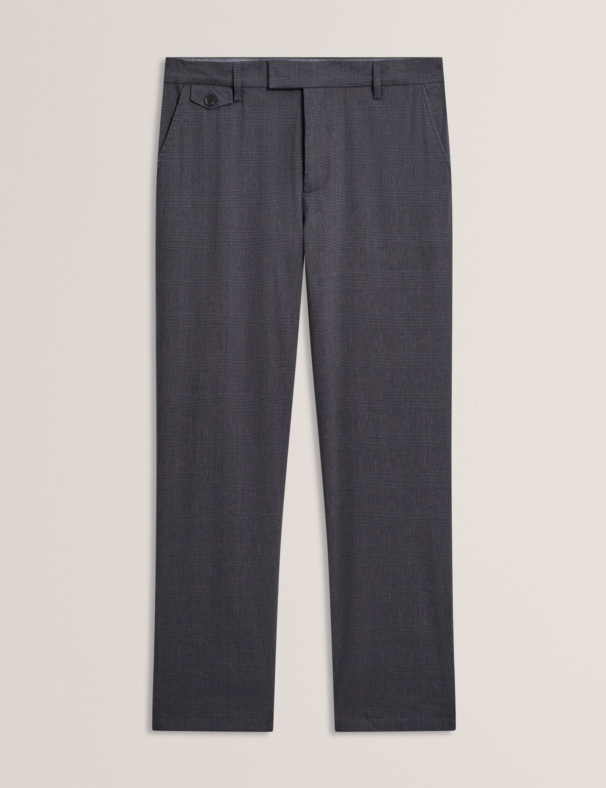 Regular Fit Linen Rich Trousers 2 of 6