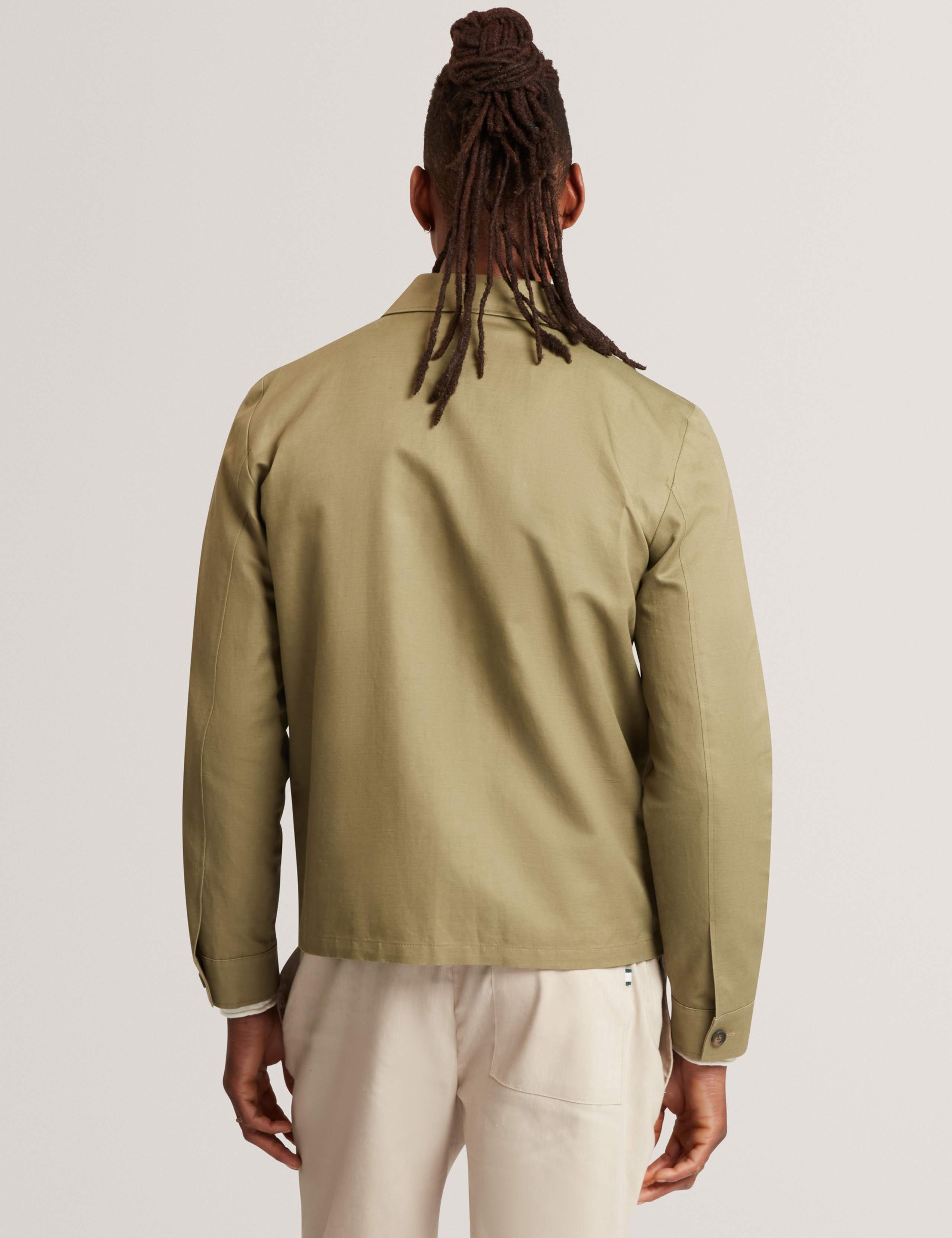 Cotton Rich Lightweight Harrington Jacket 4 of 6