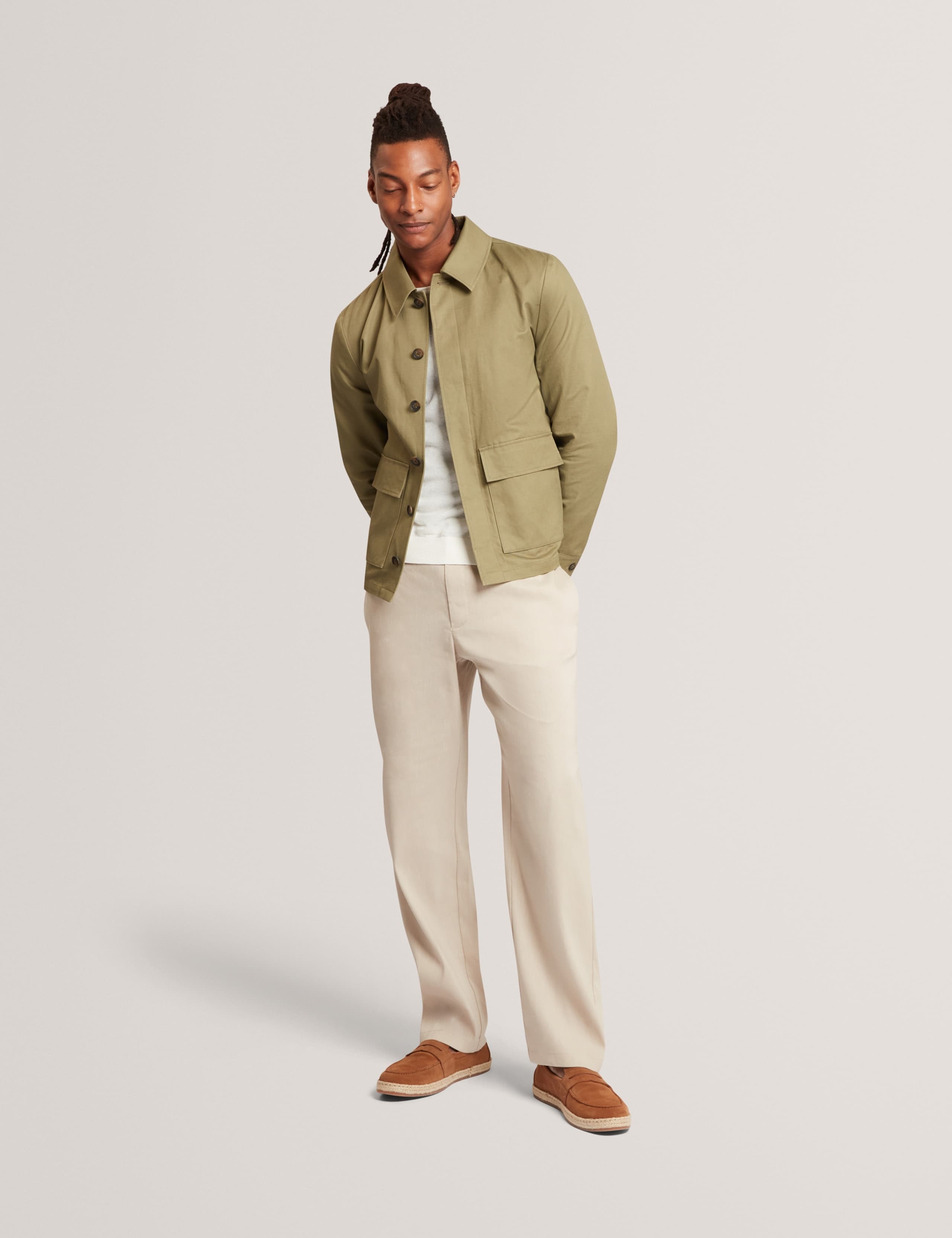 Cotton Rich Lightweight Harrington Jacket 5 of 6