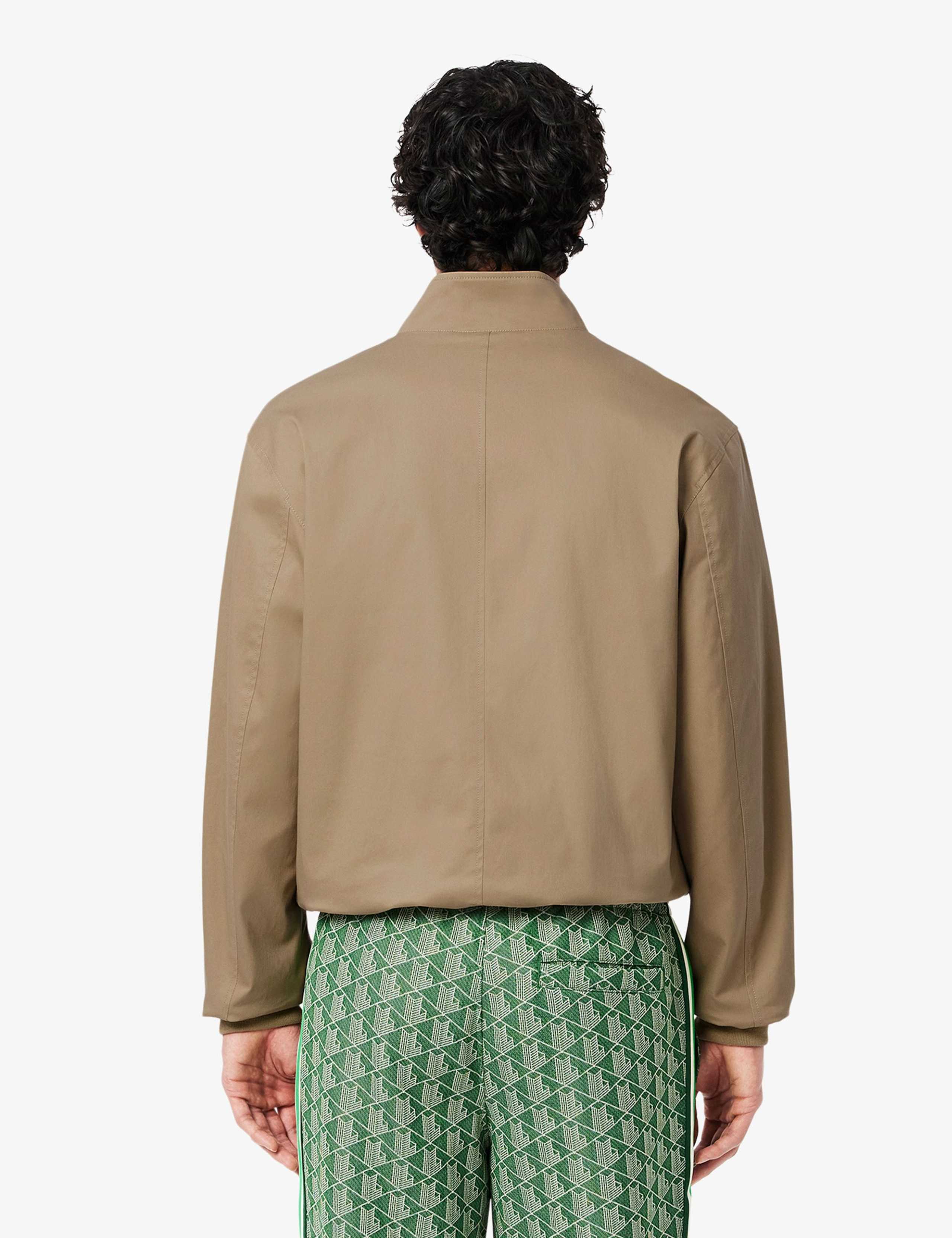 Cotton Rich Funnel Neck Harrington Jacket 6 of 6