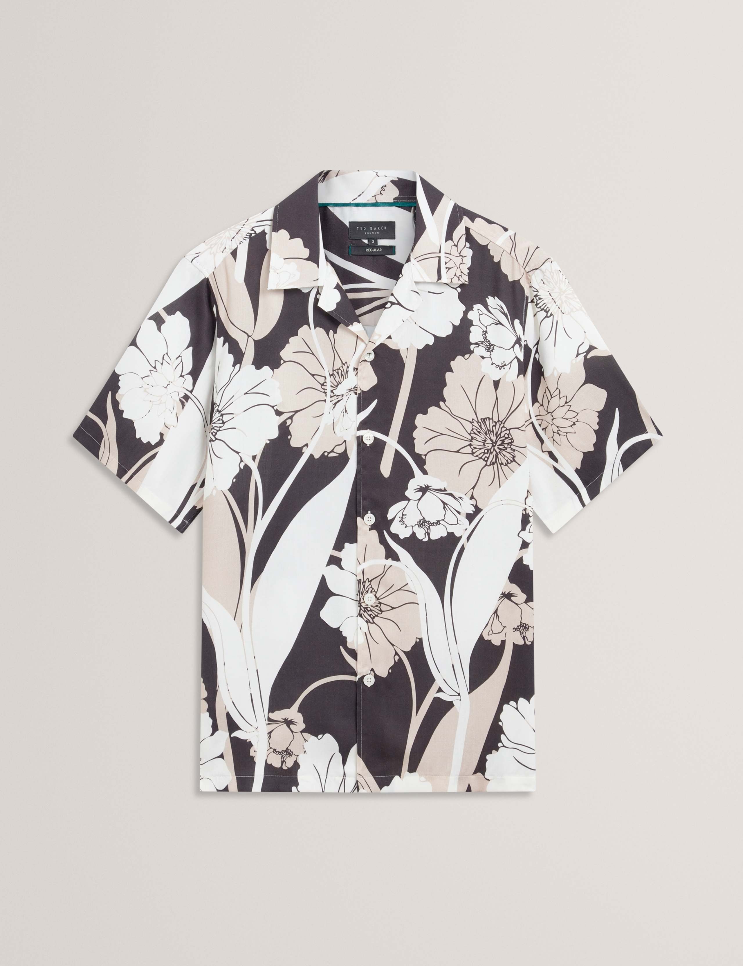Pure Lyocell Floral Short Sleeve Shirt 2 of 6