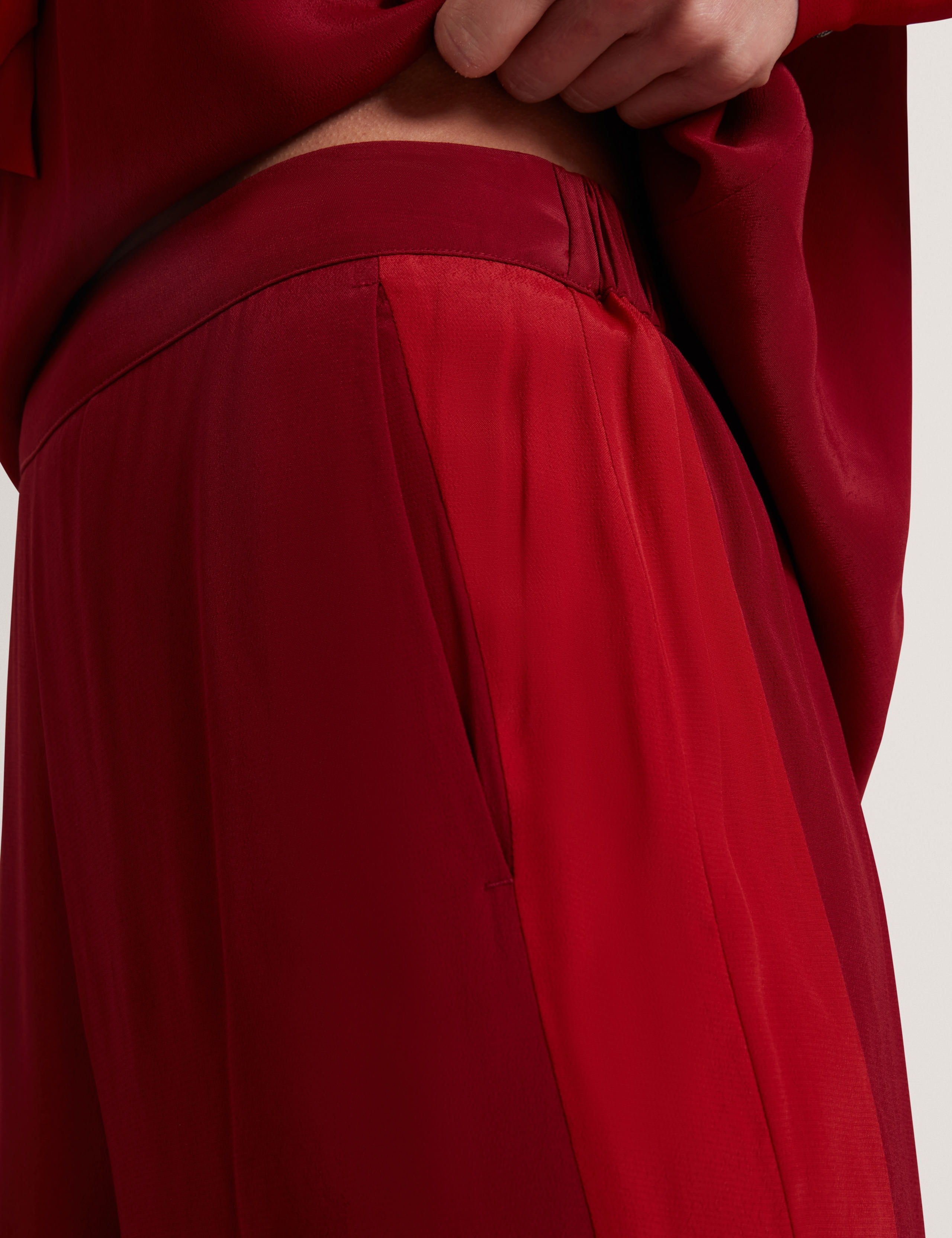 Colour Block Wide Leg Trousers 5 of 6
