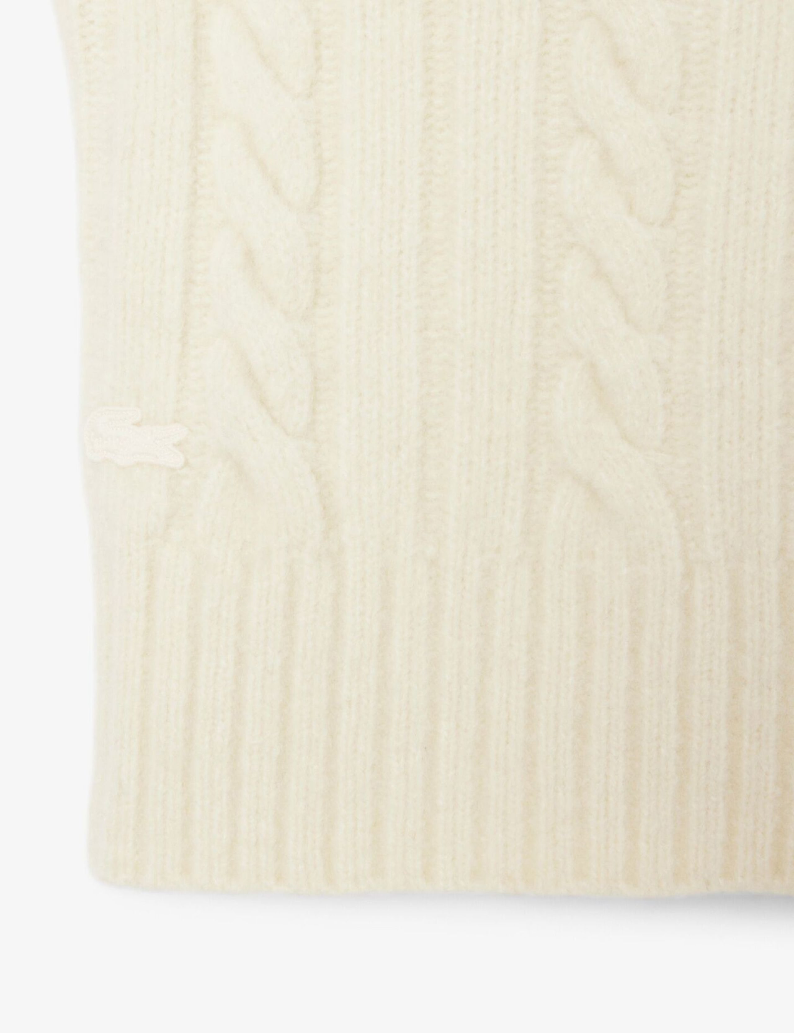 Wool Rich Cable Knit Roll Neck Jumper 2 of 3