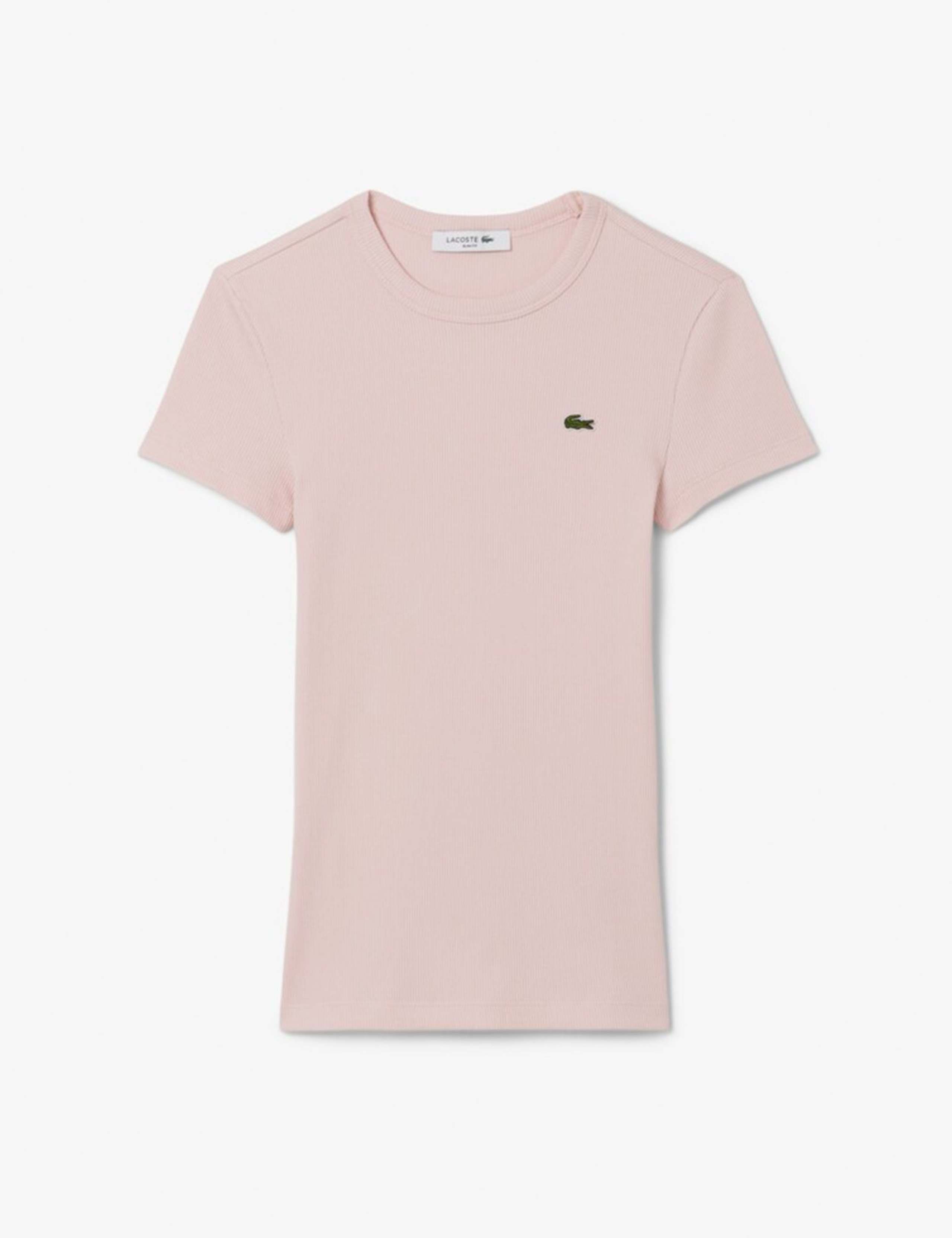 Pure Cotton Ribbed T-Shirt 1 of 2