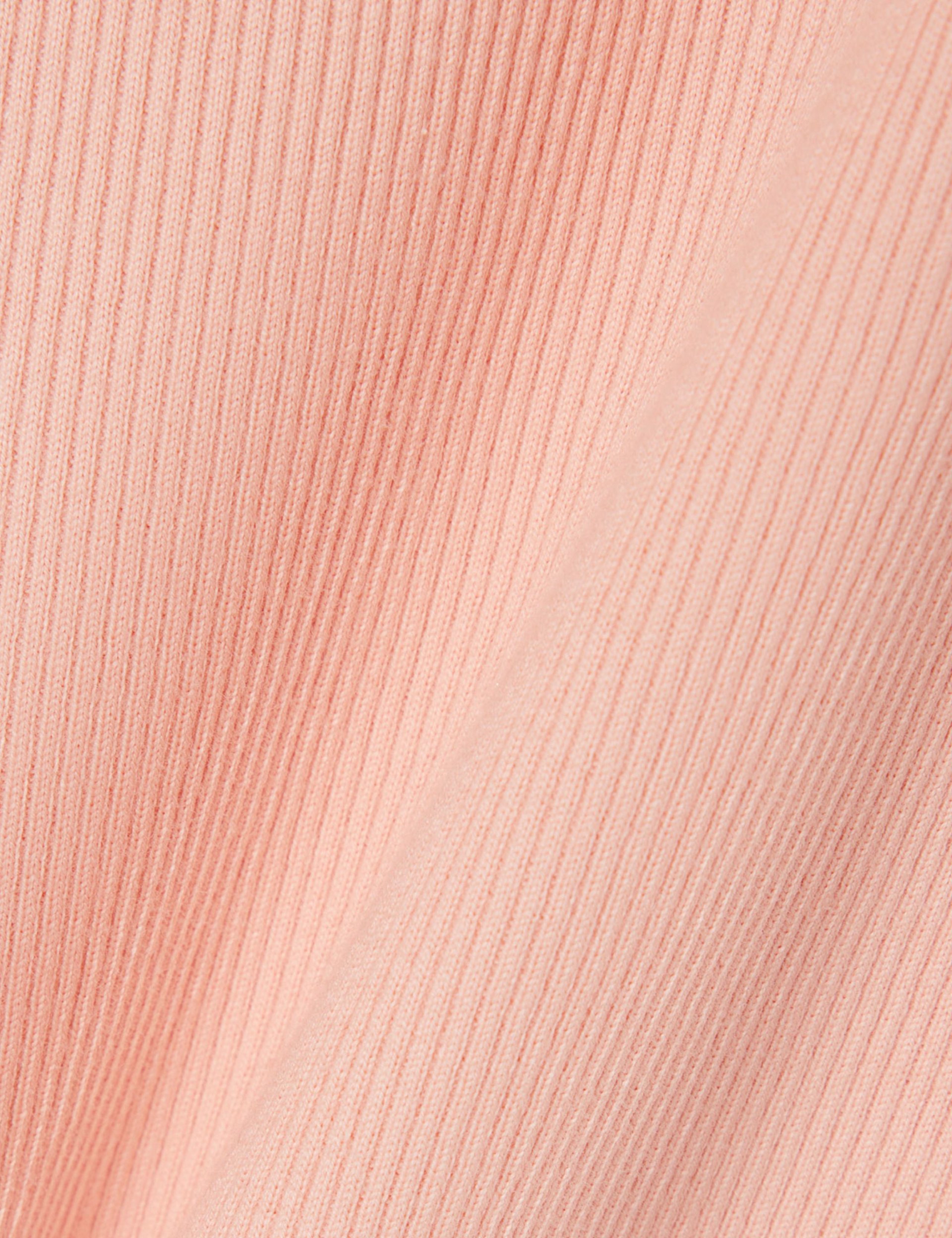 Pure Cotton Ribbed T-Shirt 3 of 3