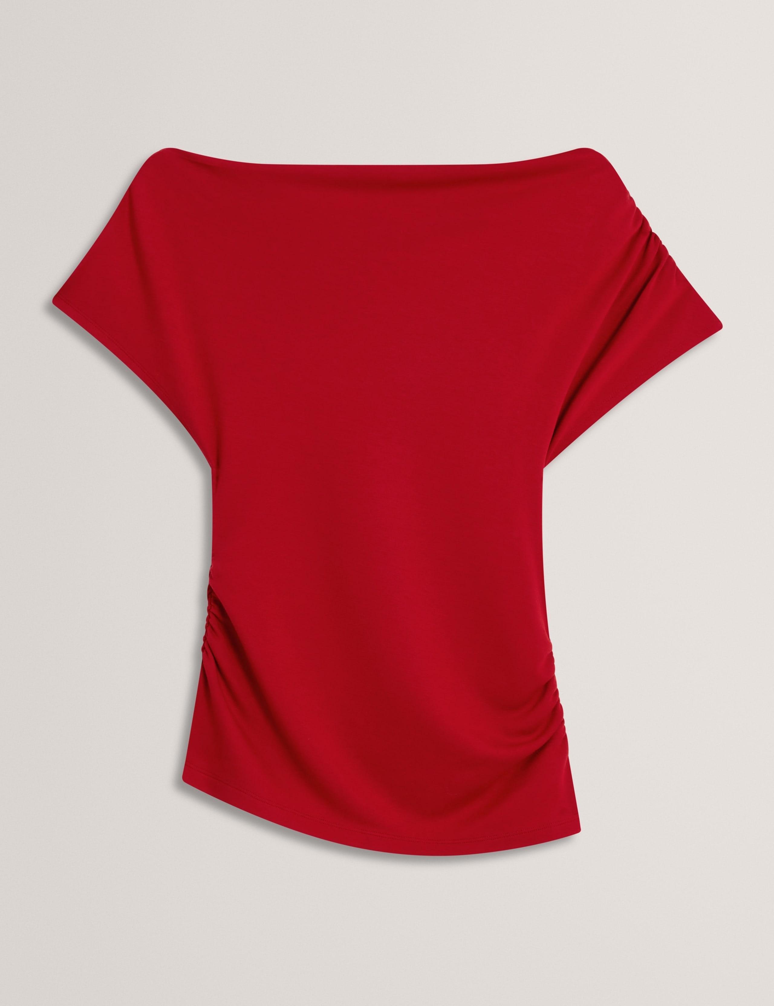 Jersey Asymmetric Neck Top 2 of 6
