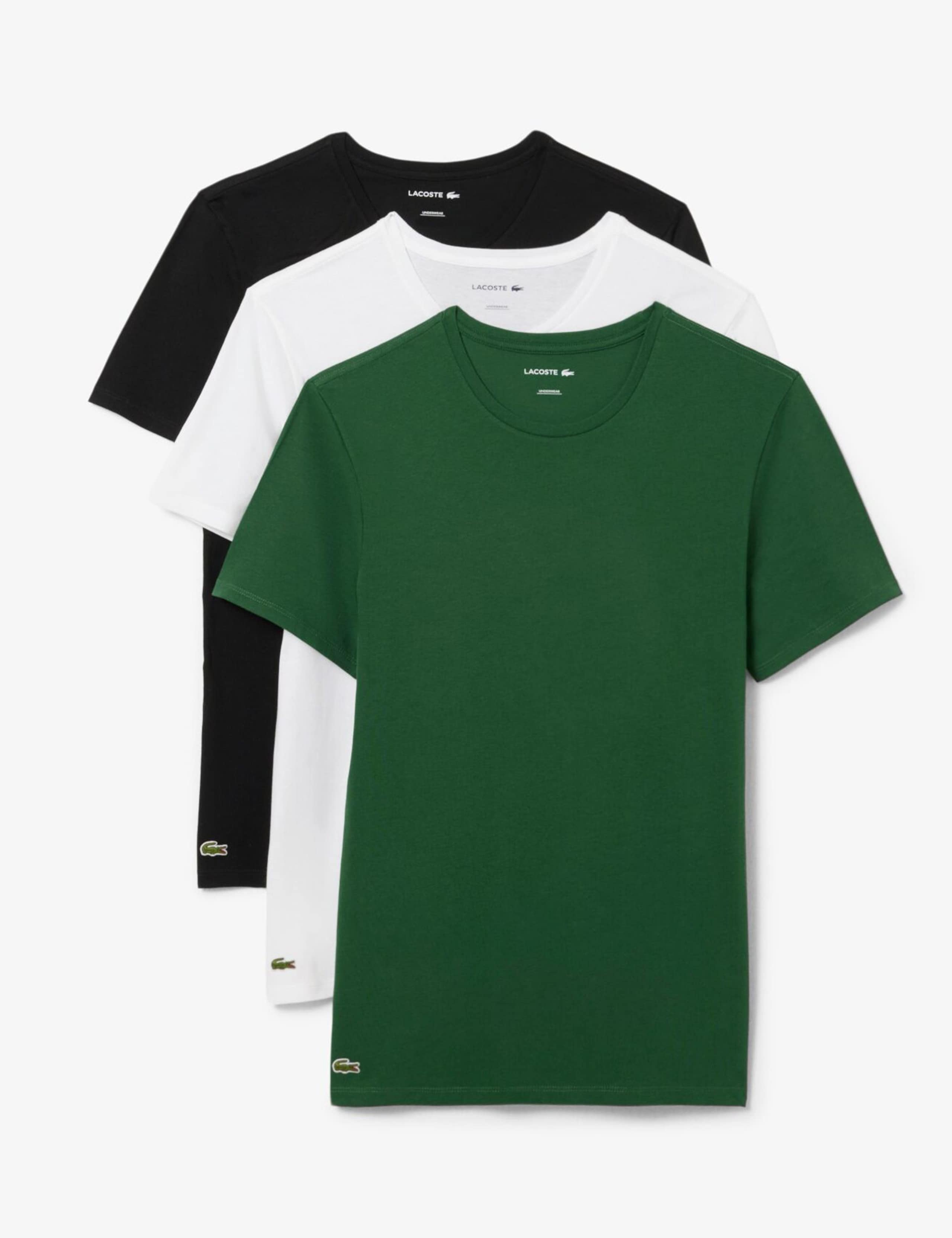 3pk Pure Cotton Crew Neck T-Shirts 1 of 2