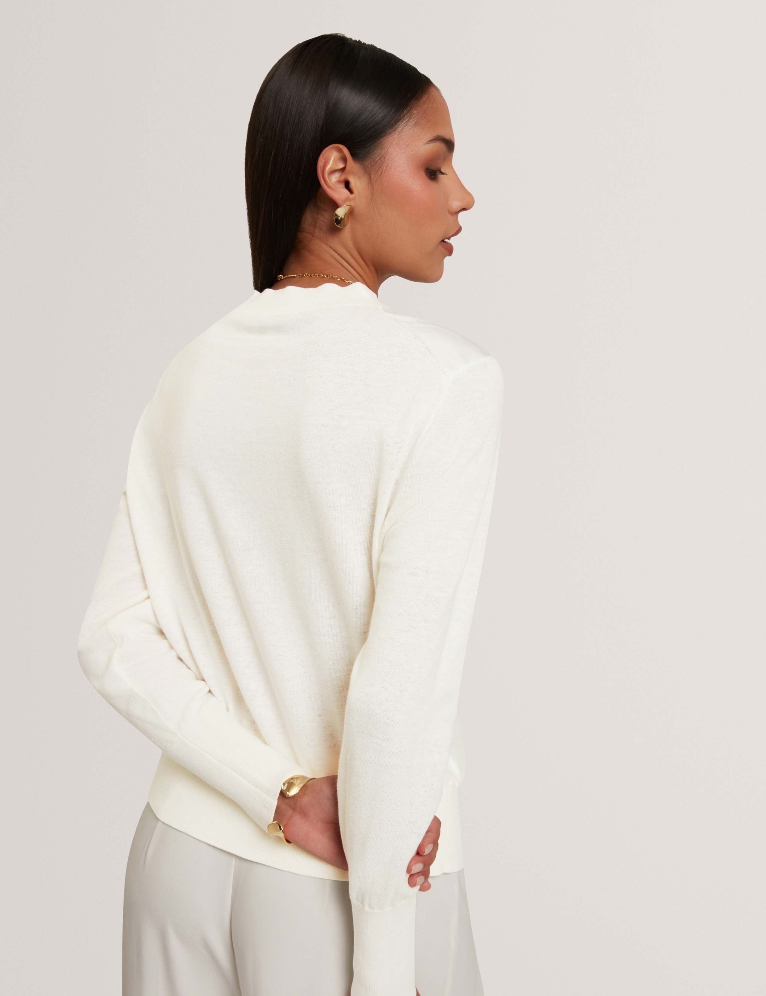 Cotton Blend Printed Jumper 4 of 7