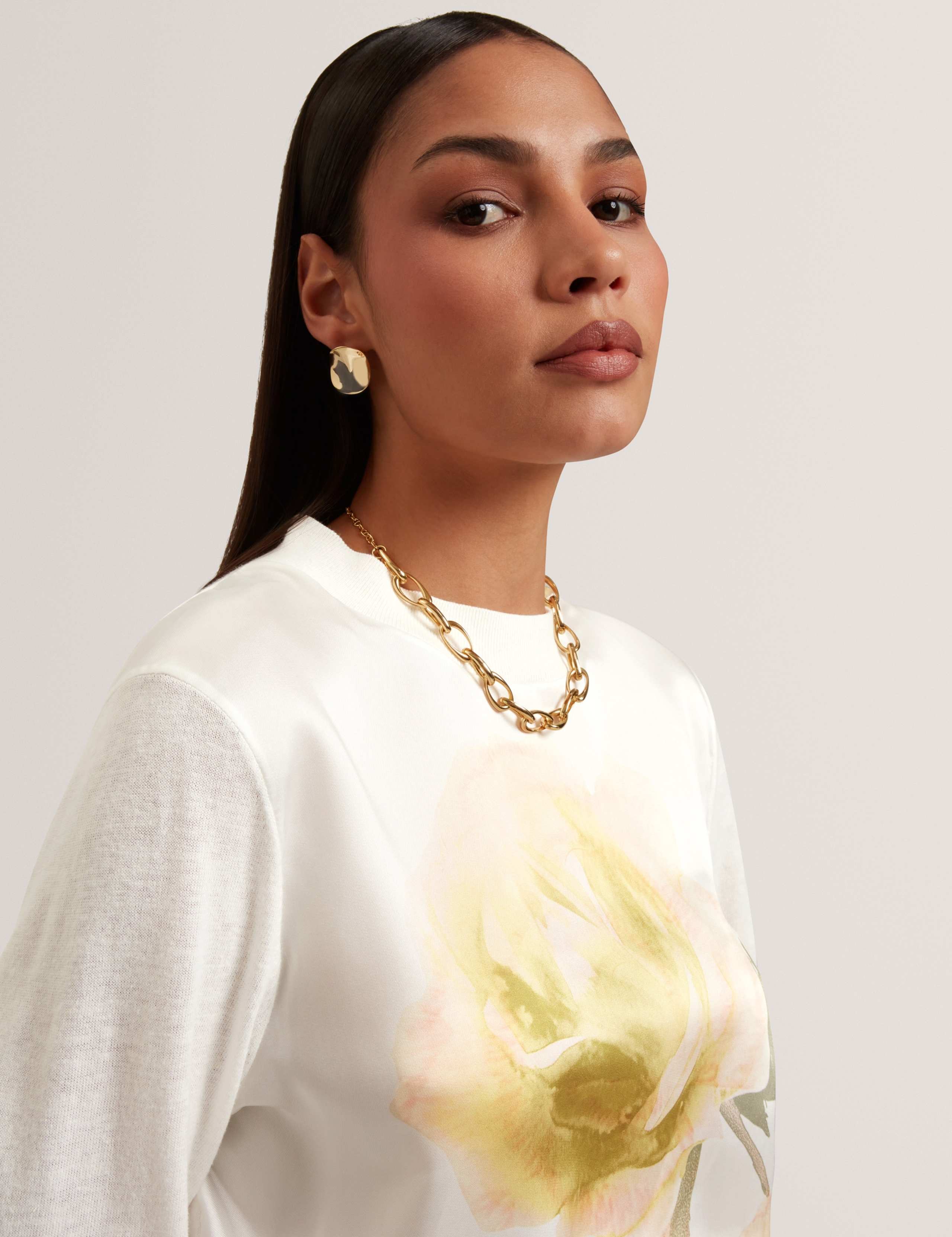Cotton Blend Printed Jumper 6 of 7