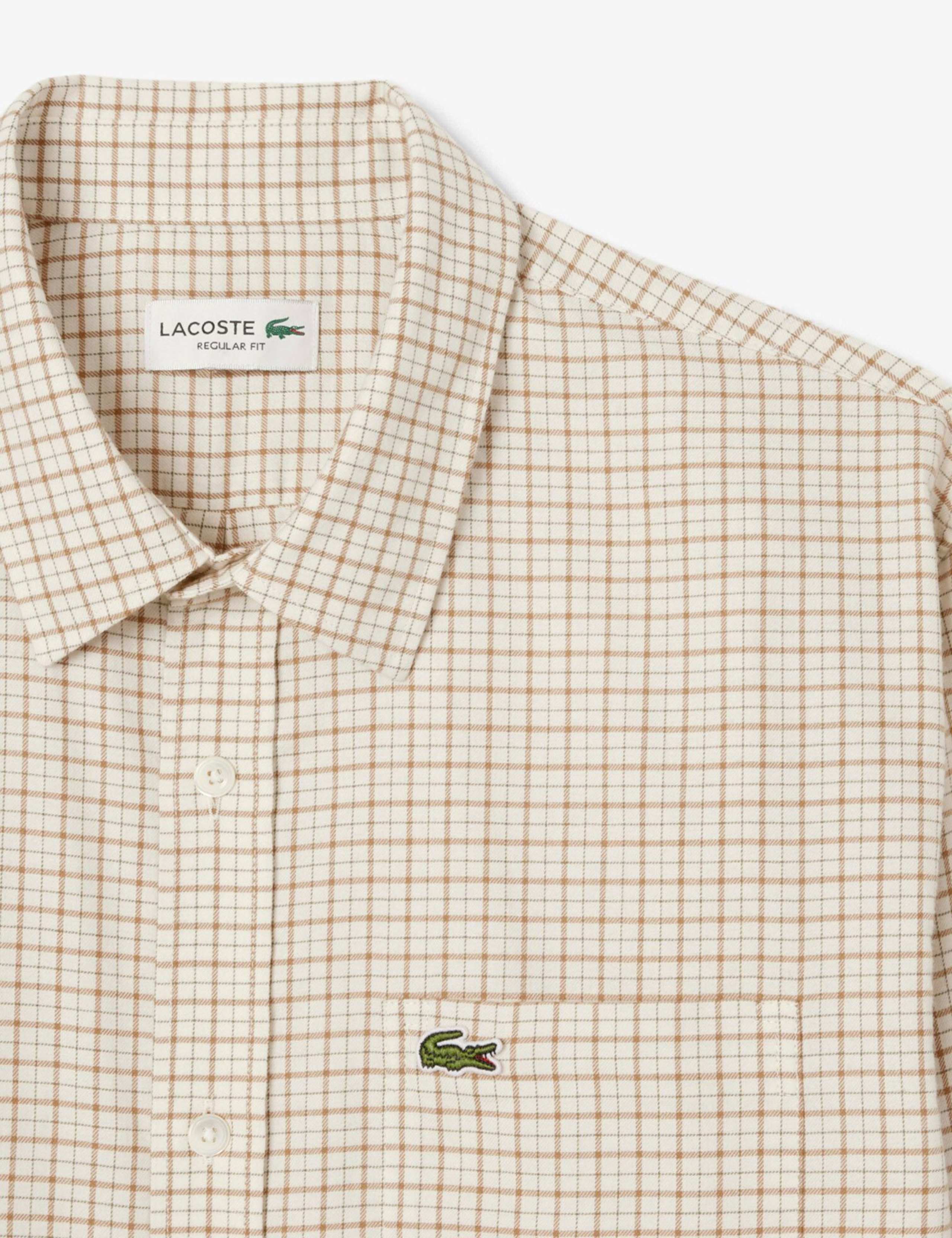 Regular Fit Pure Cotton Check Flannel Shirt 4 of 6