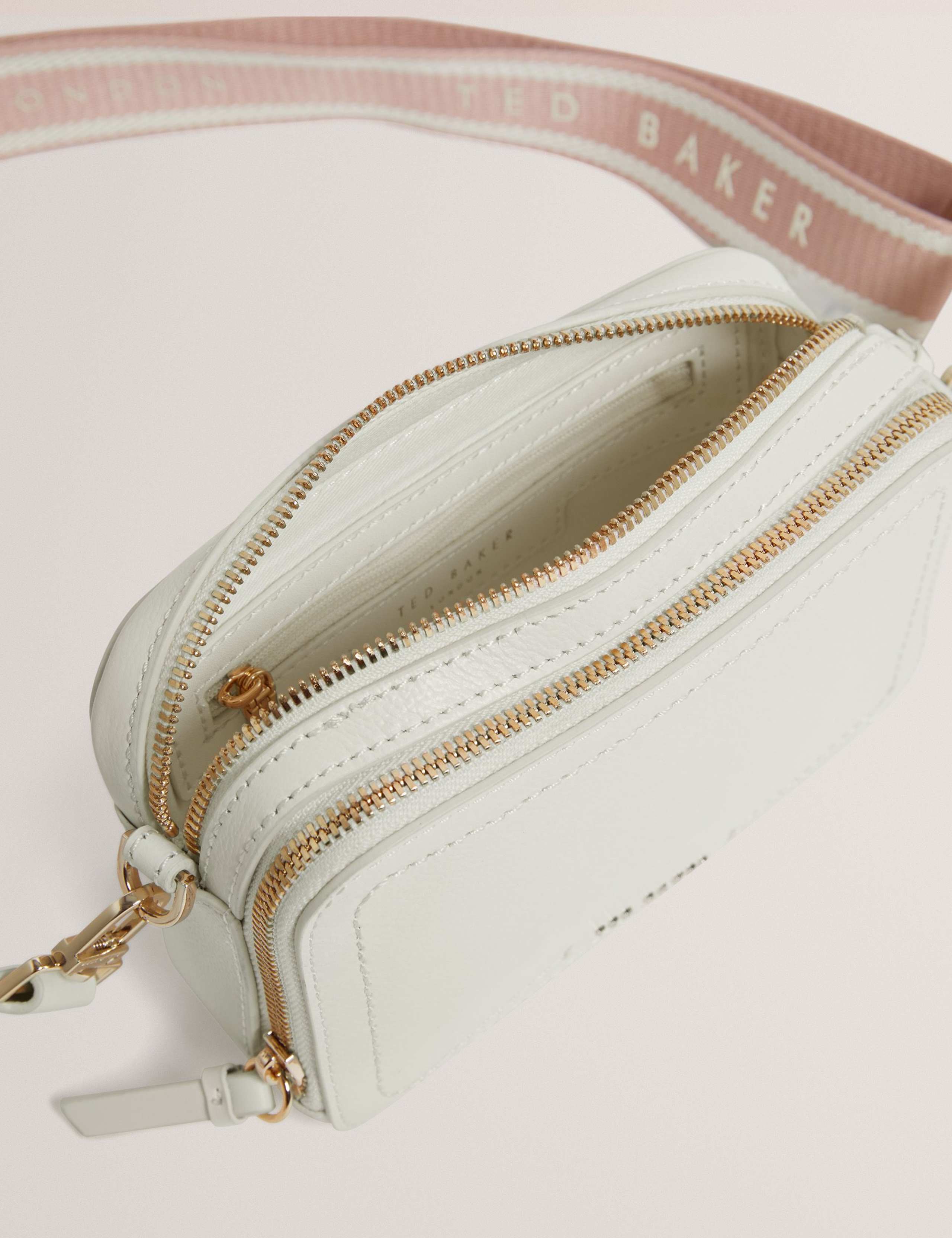 Leather Cross Body Camera Bag 3 of 5