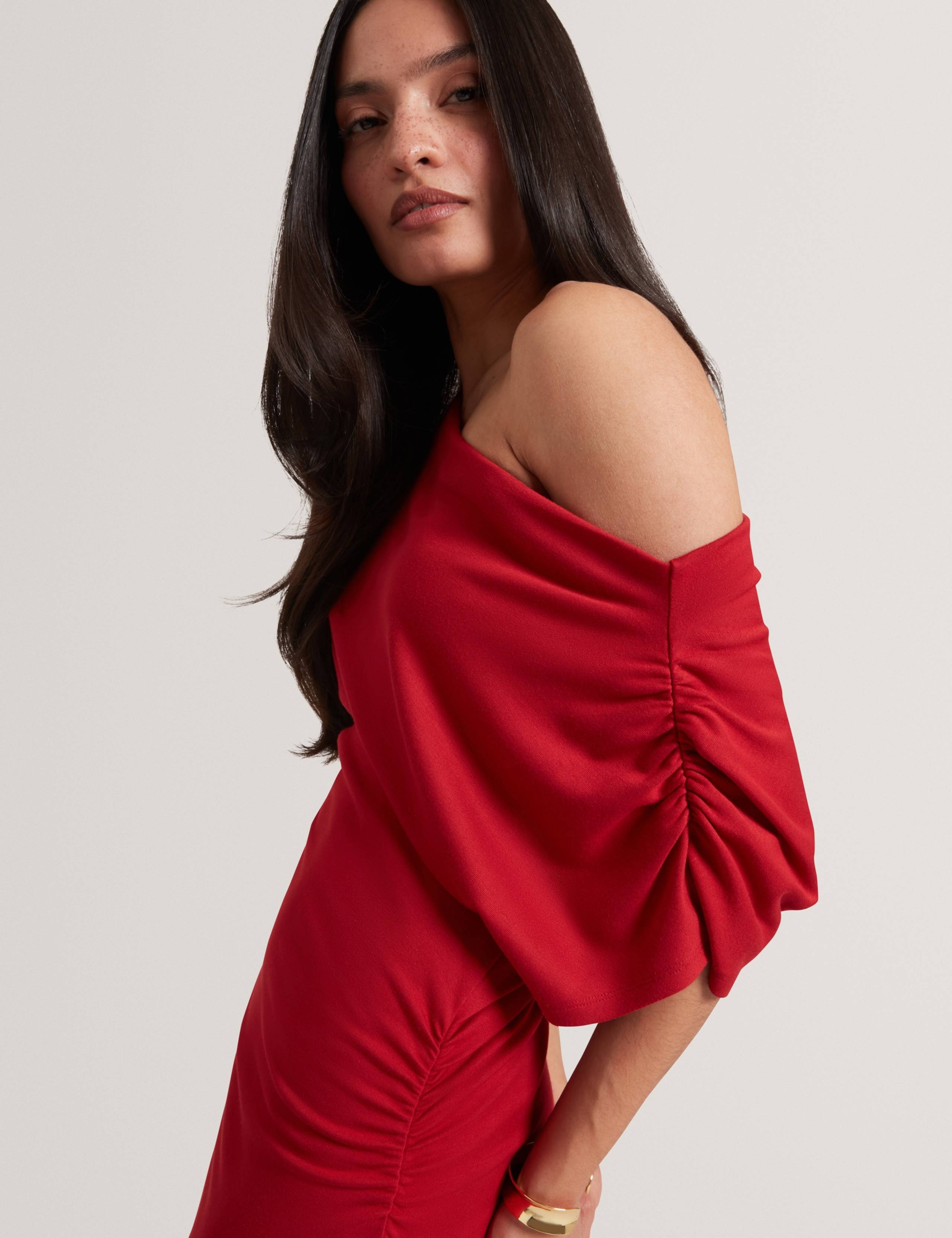 Jersey Midi Skater Dress 5 of 6
