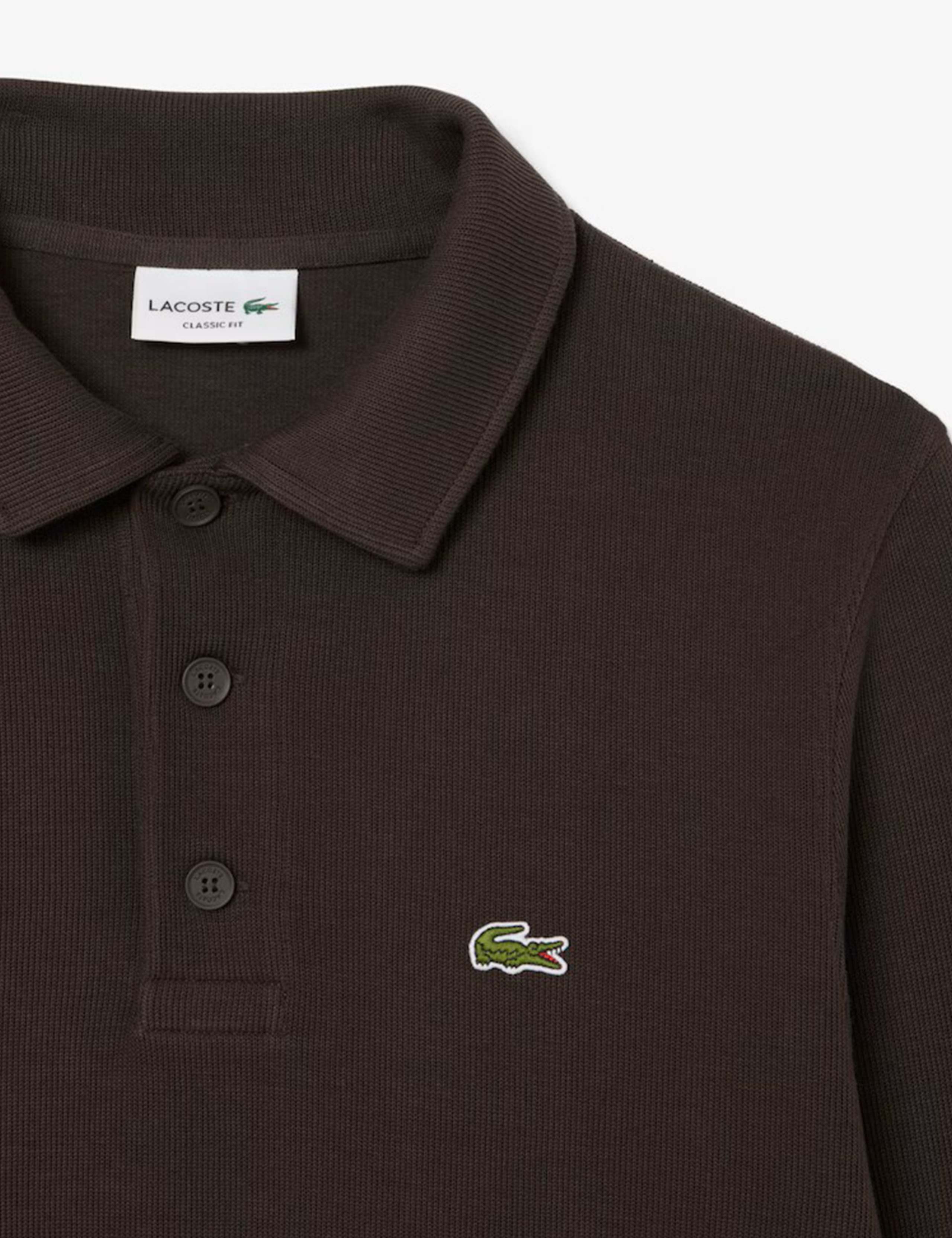 Cotton Rich Long Sleeve Polo Sweatshirt 3 of 4
