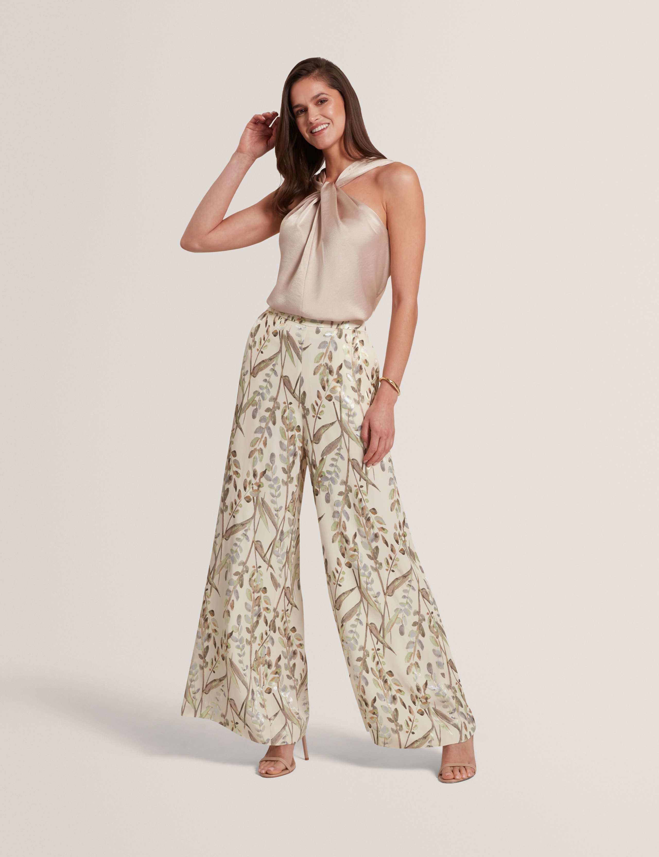 Halter Neck Knitted Top 1 of 6