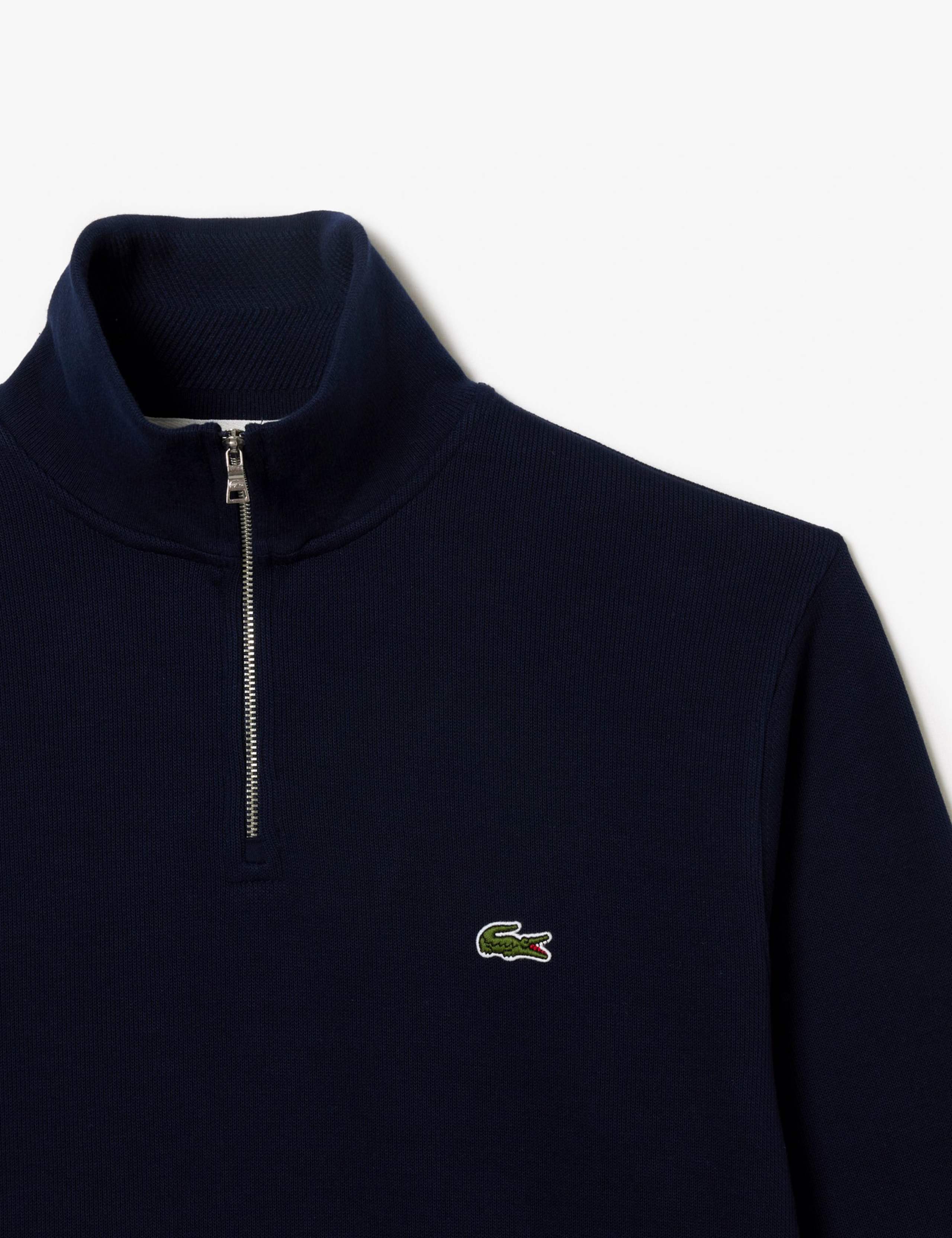 Pure Cotton Half Zip Sweatshirt 4 of 6