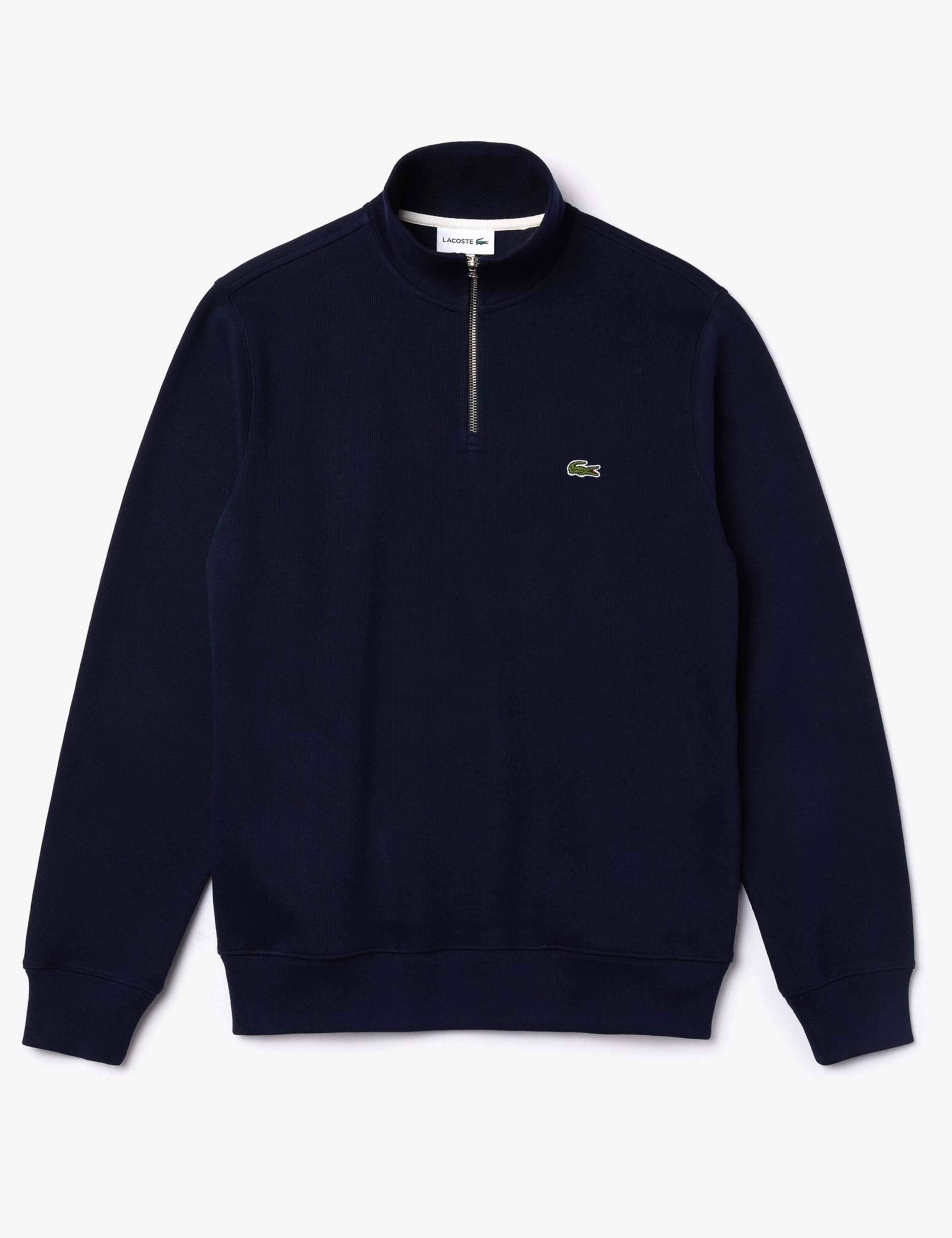 Pure Cotton Half Zip Sweatshirt 2 of 6