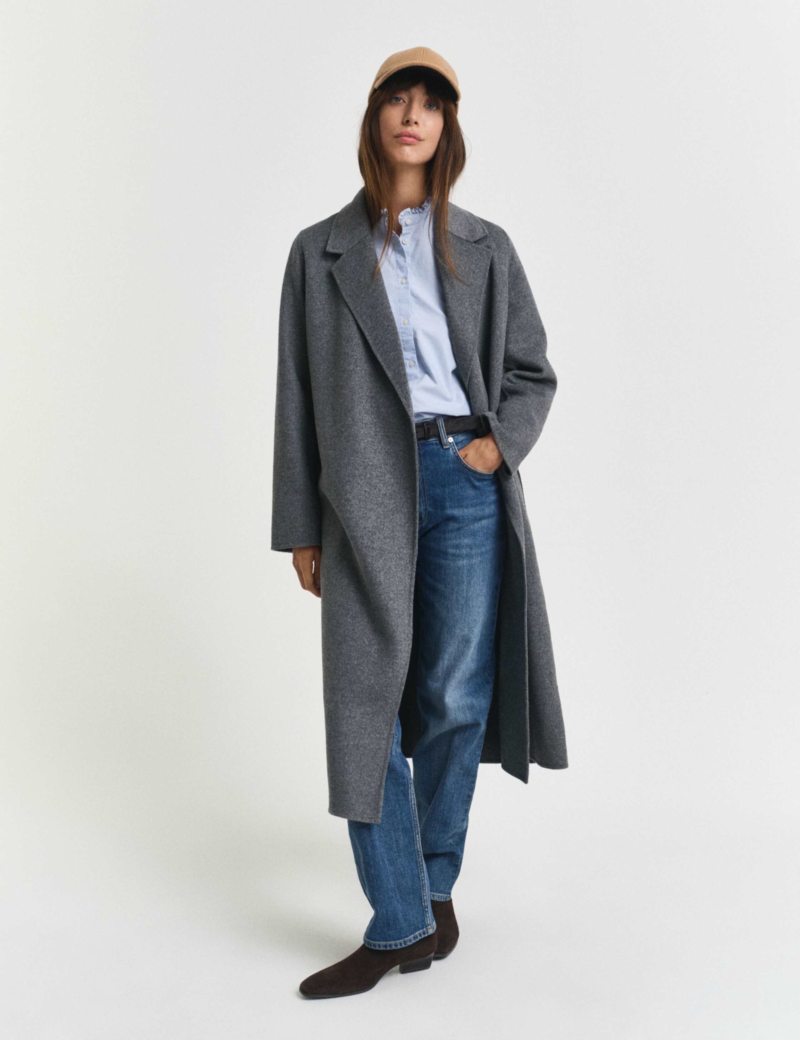 Wool Rich Wrap Coat 2 of 4