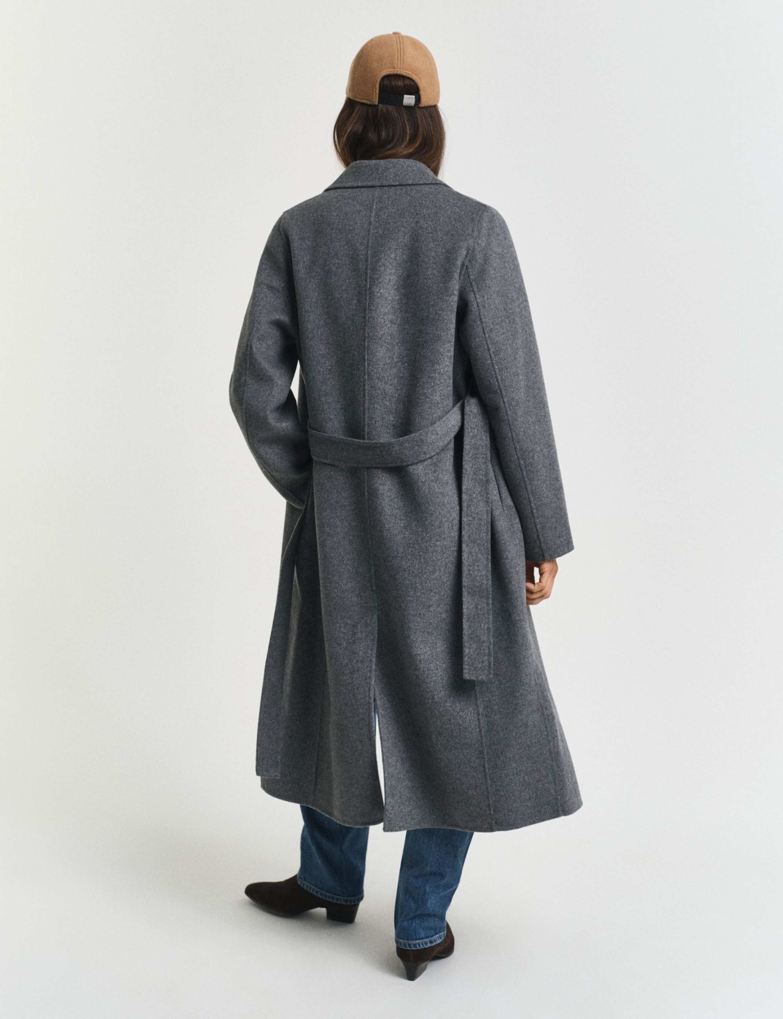 Wool Rich Wrap Coat 3 of 4