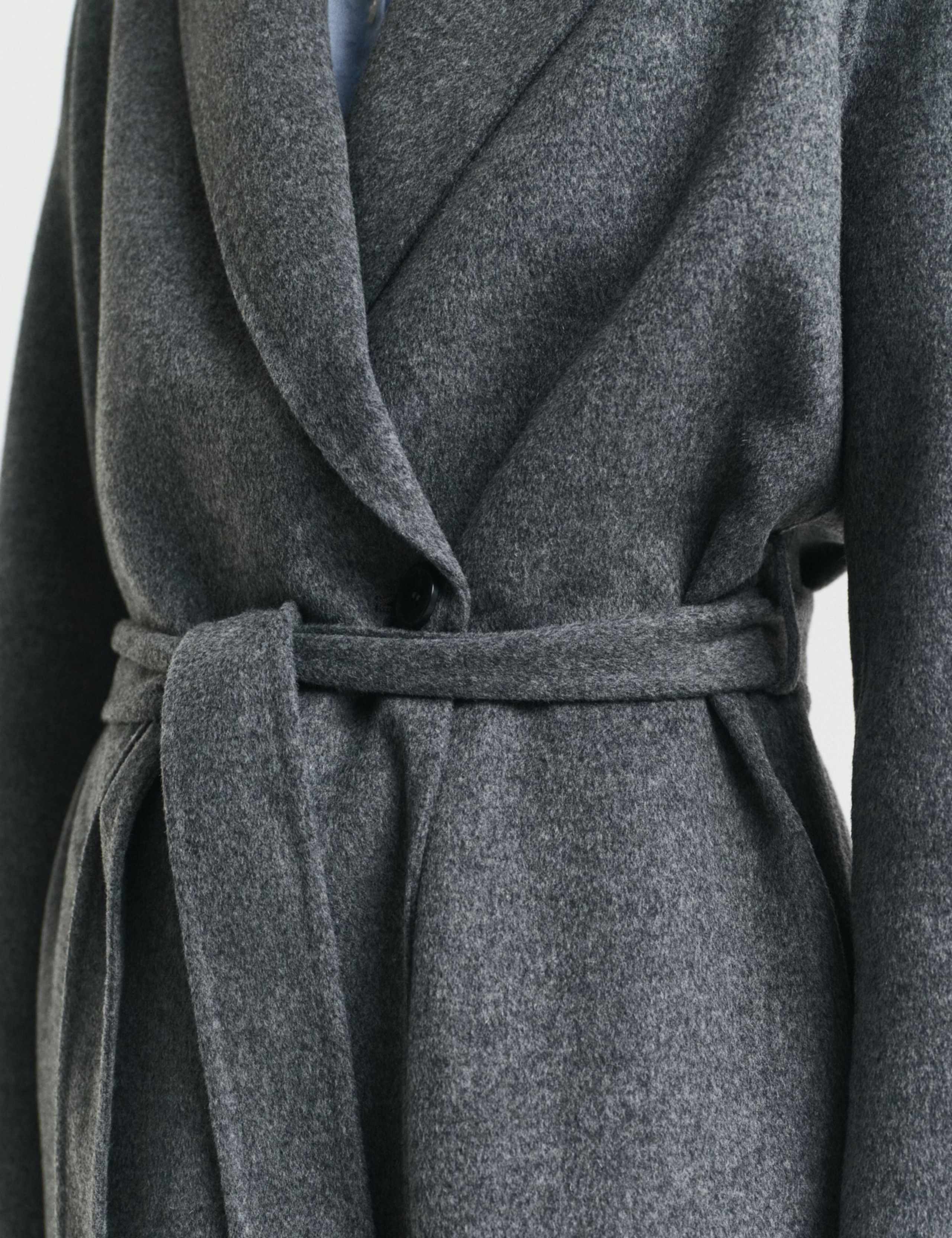 Wool Rich Wrap Coat 4 of 4