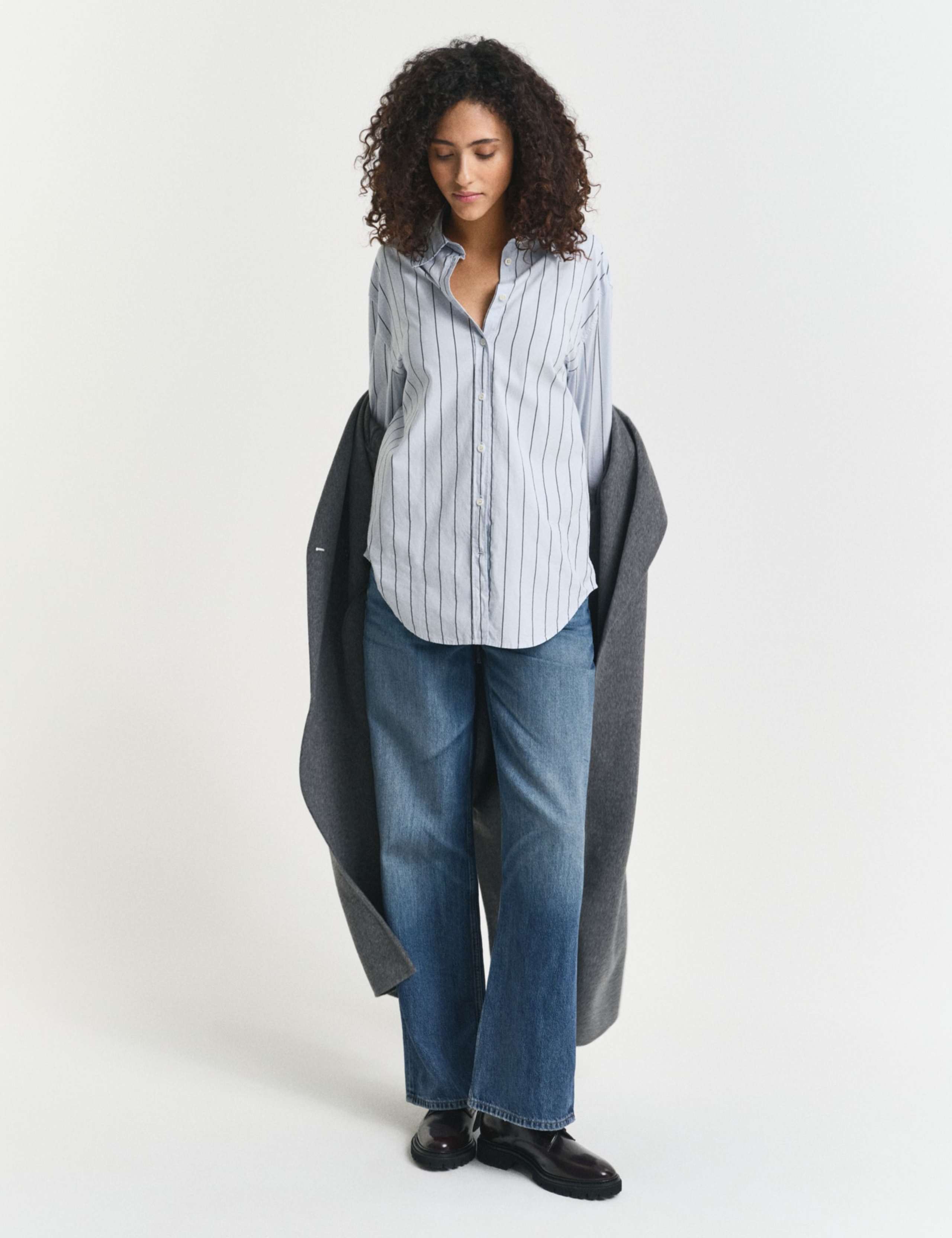 Pure Cotton Striped Relaxed Shirt 4 of 6